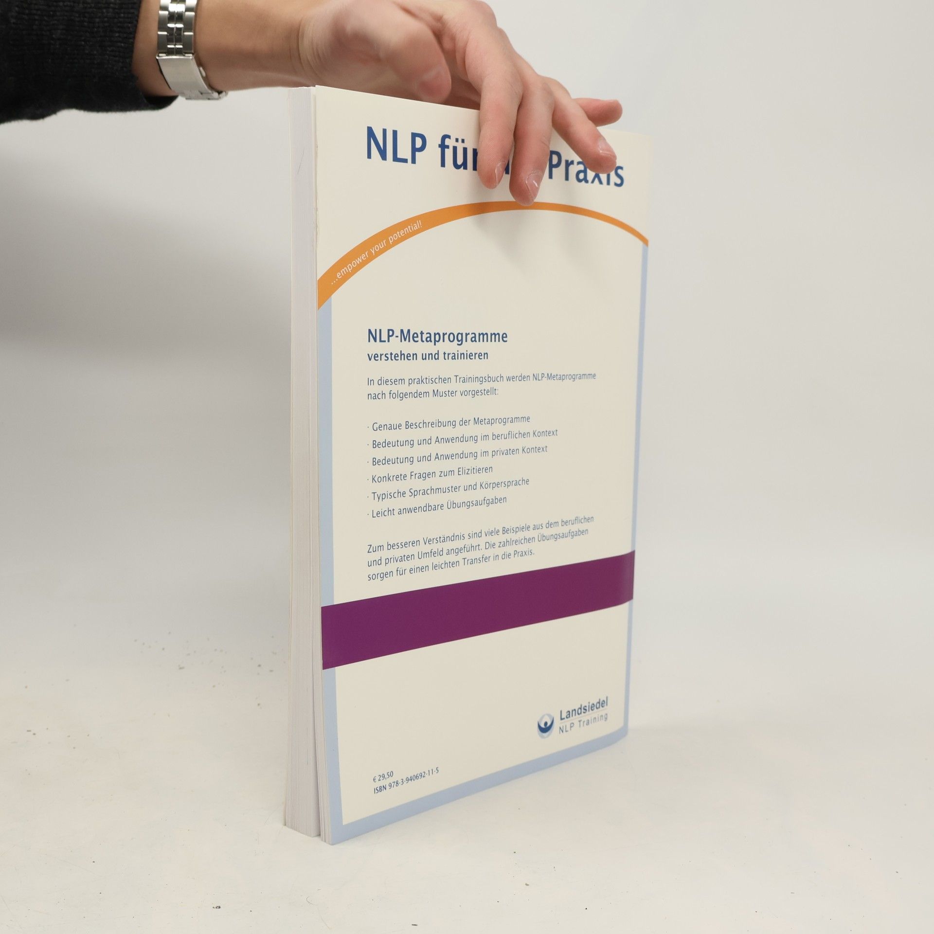 Roger Peschla NLP-Metaprogramme