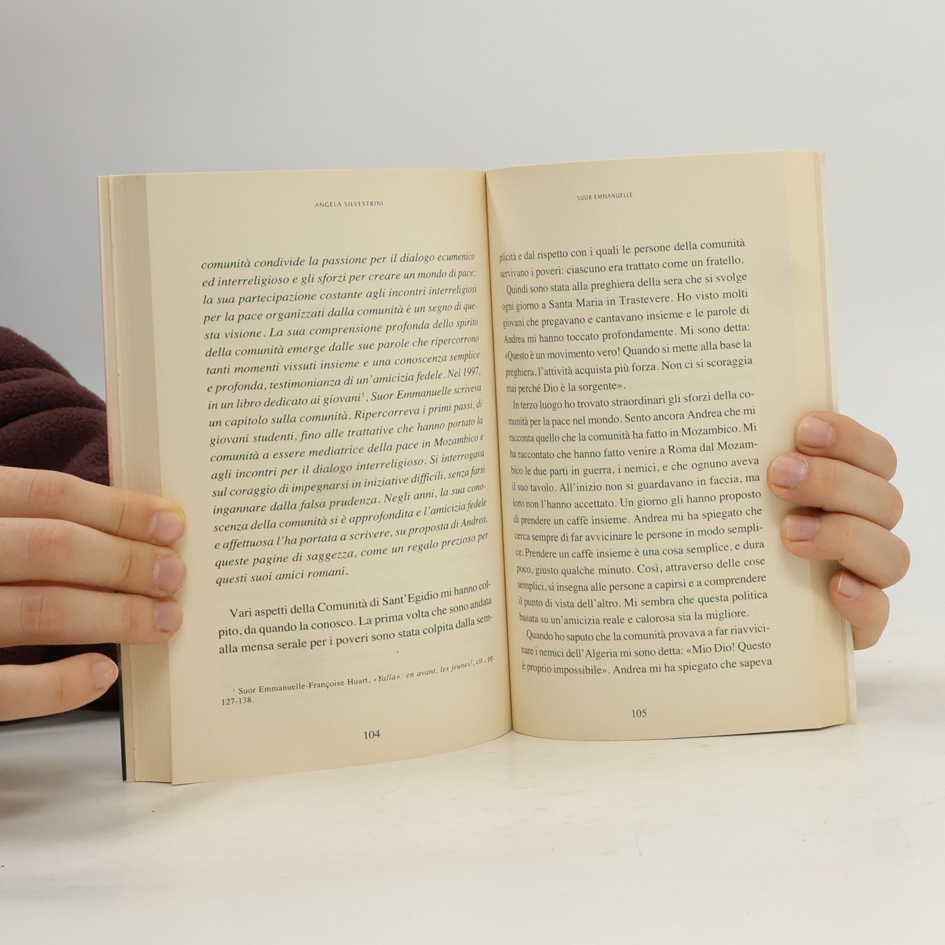 Angela Silvestrini Suor Emmanuelle