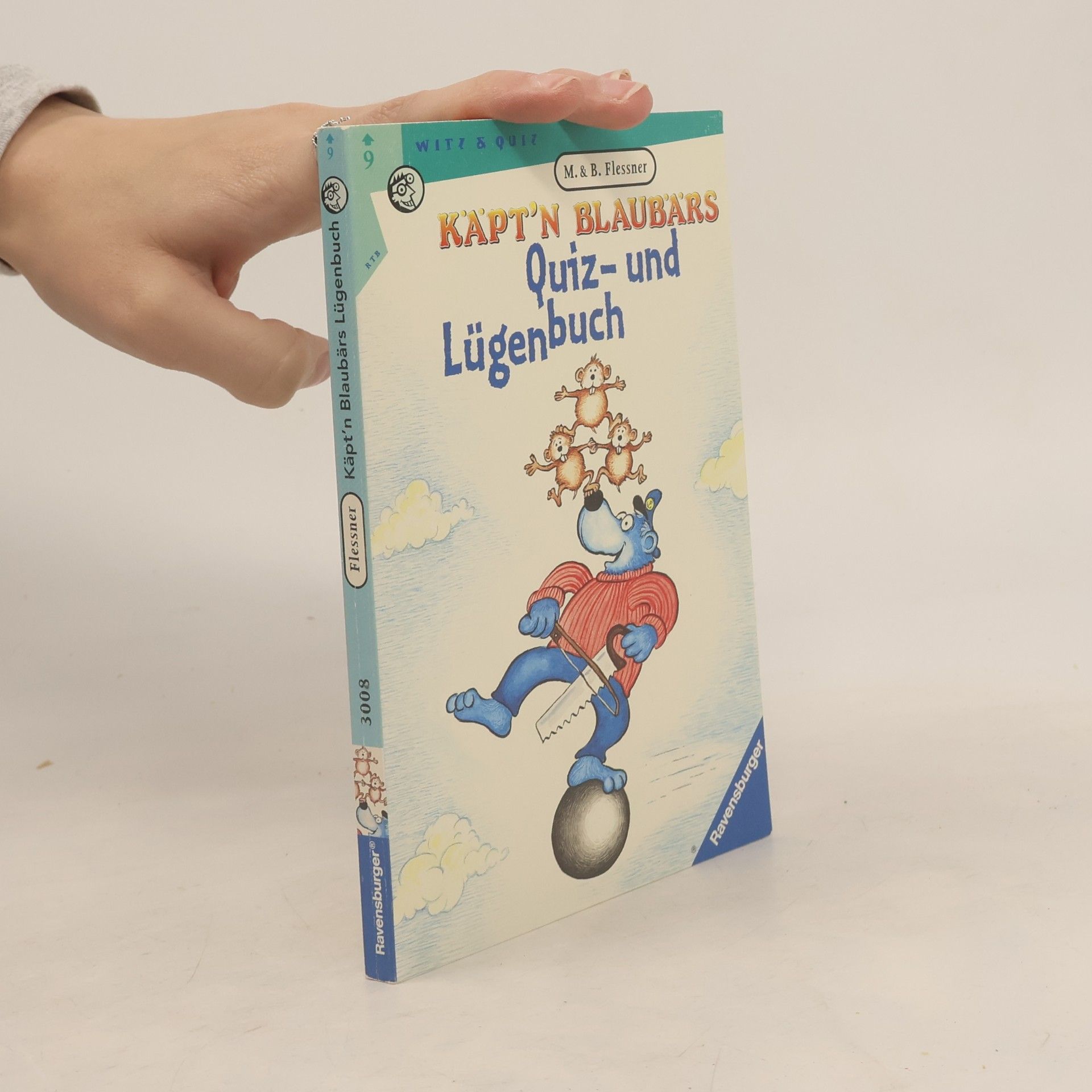Käpt'n Blaubärs Quiz- und Lügenbuch