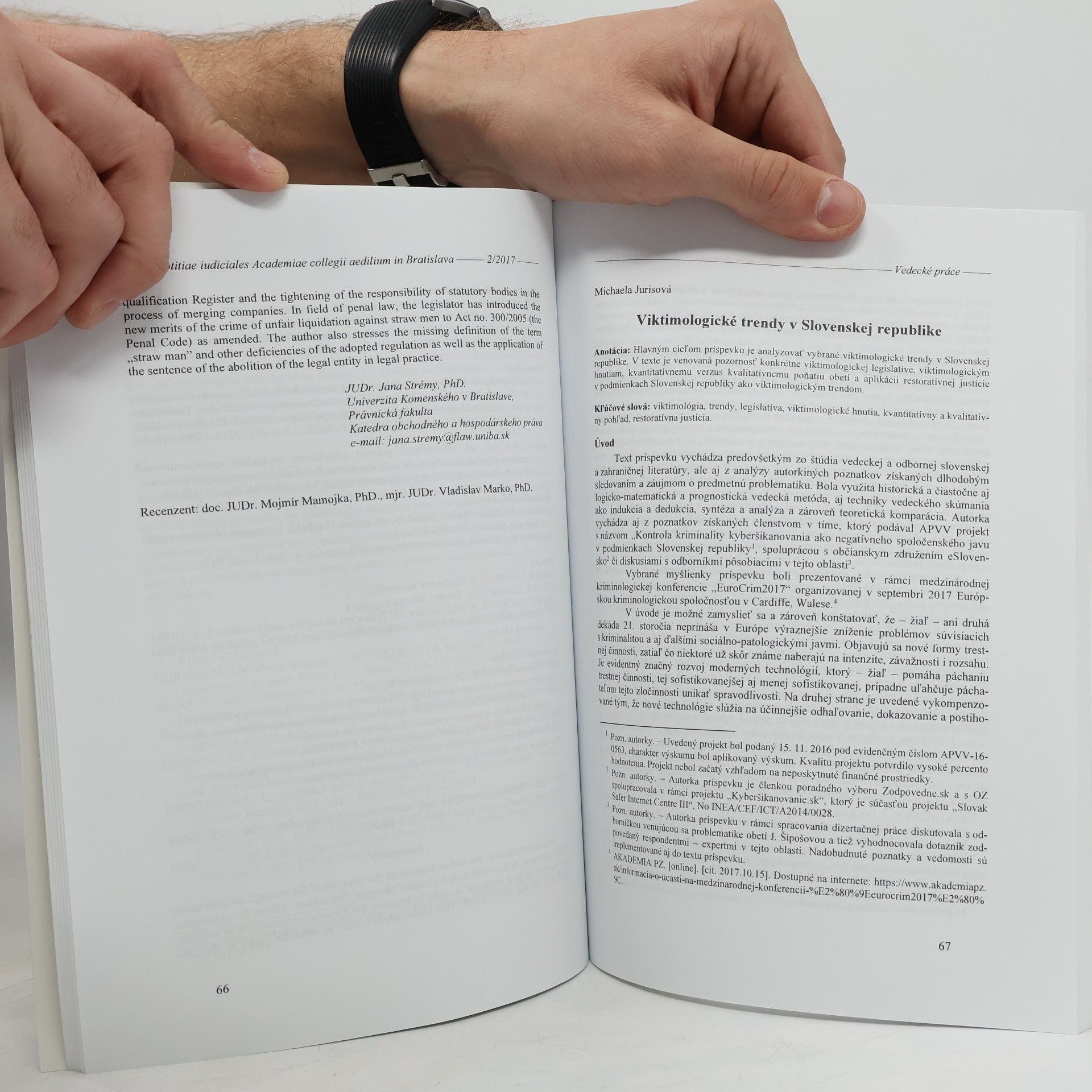 Michal Žofčák NOTITIAE IUDICIALES 3