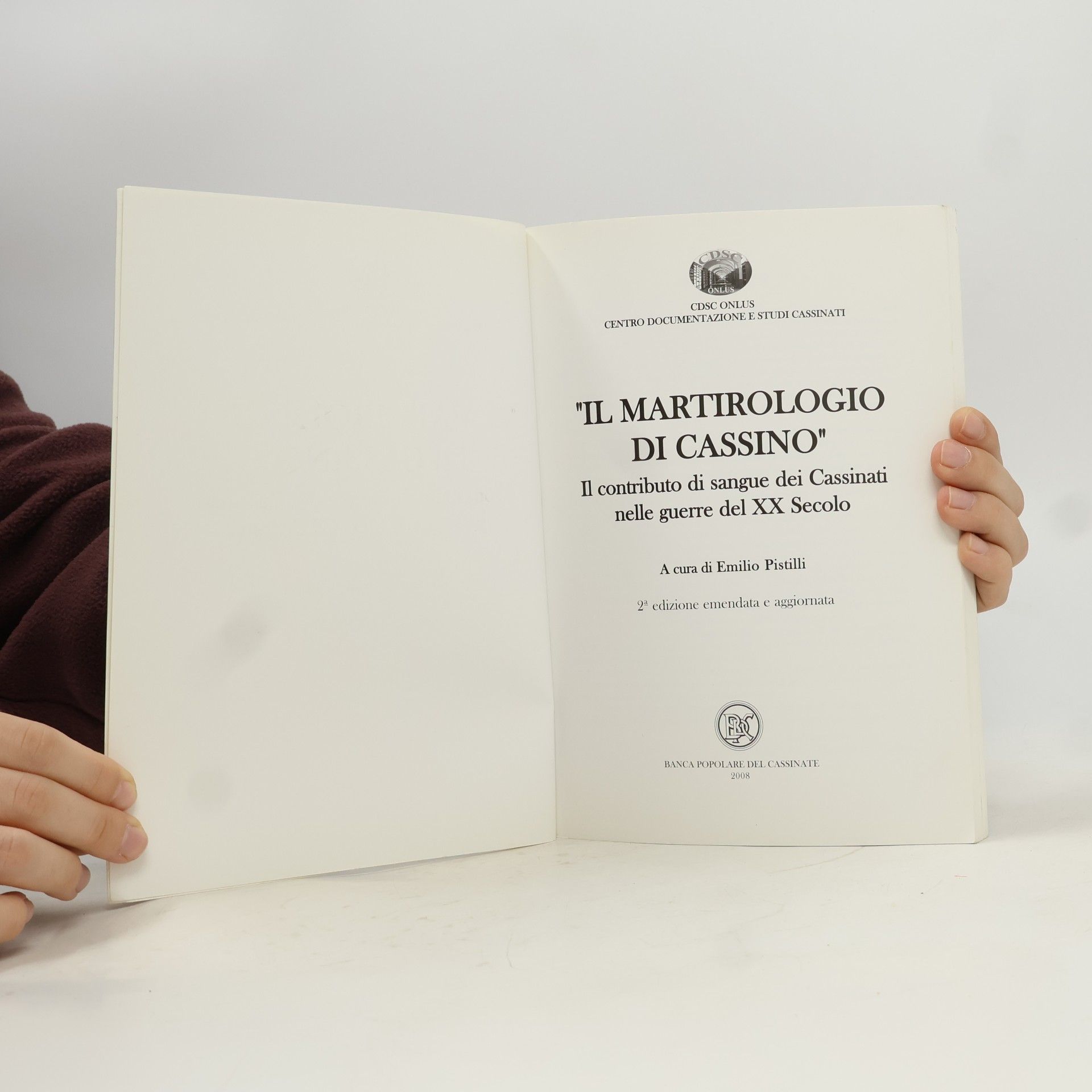 Emilio Pistilli IL MARTIROLOGIO DI CASSINO