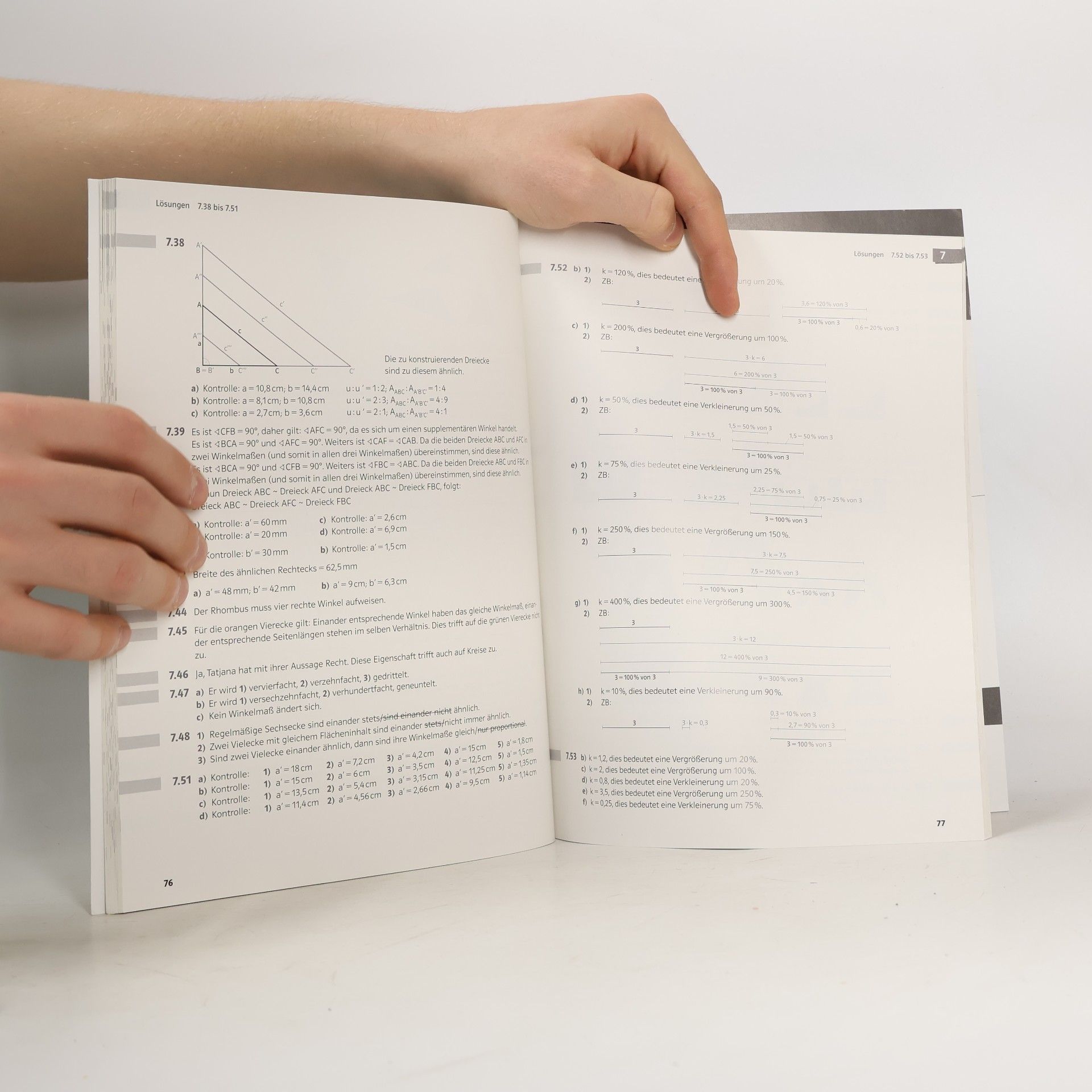 AA.VV. Mathematik verstehen 3, Lösungen