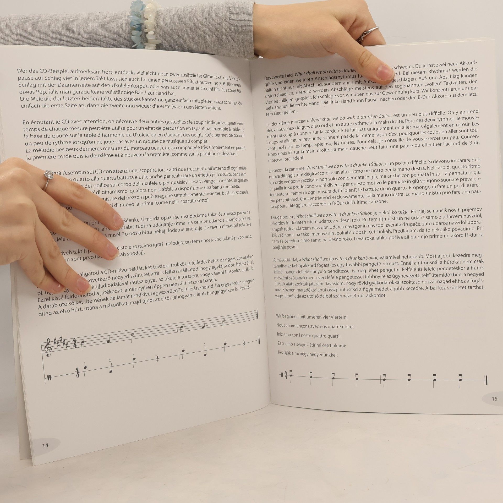 Kolektiv autorů Ukulele lernen