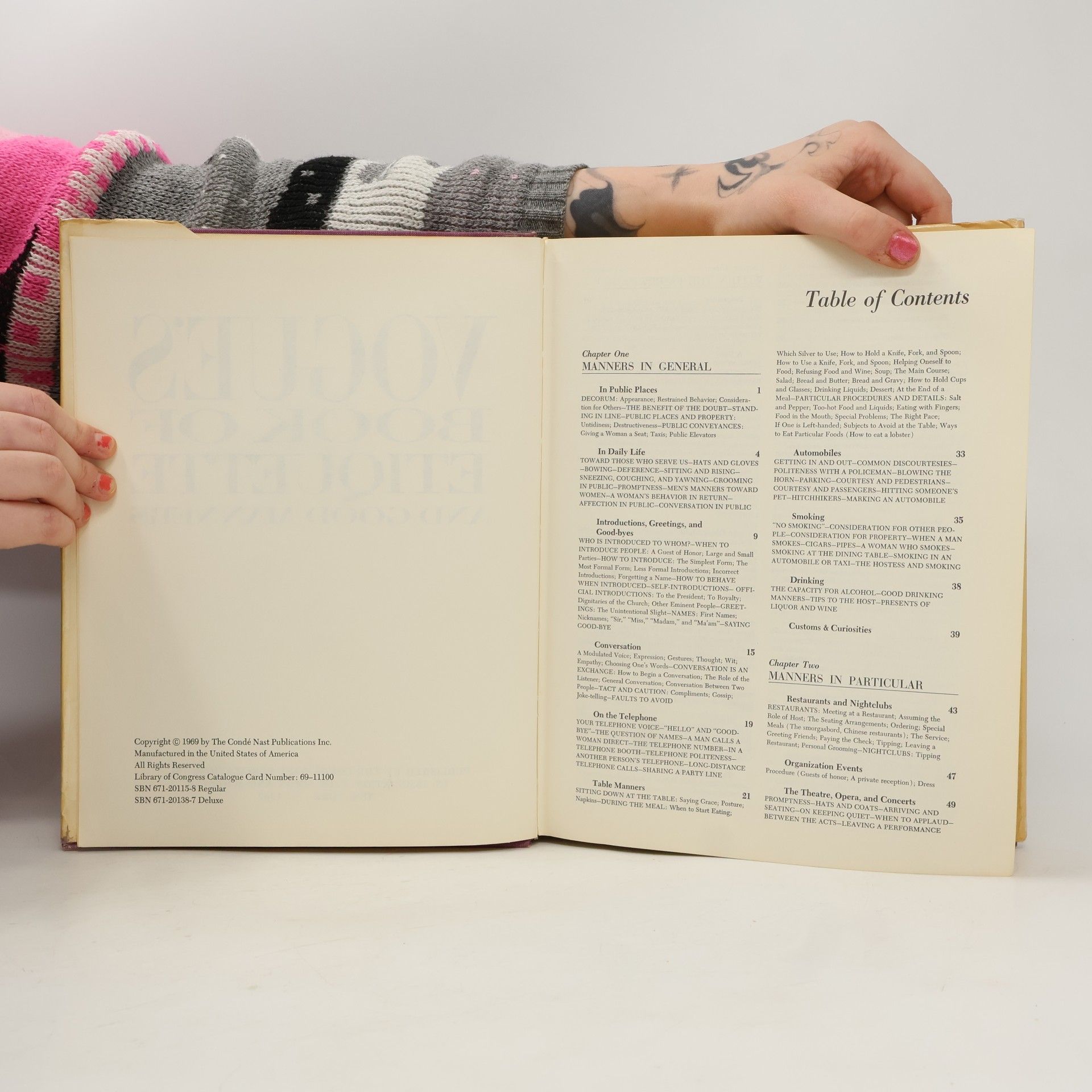 Various authors Vogue's Book of Etiquette And Good Manners