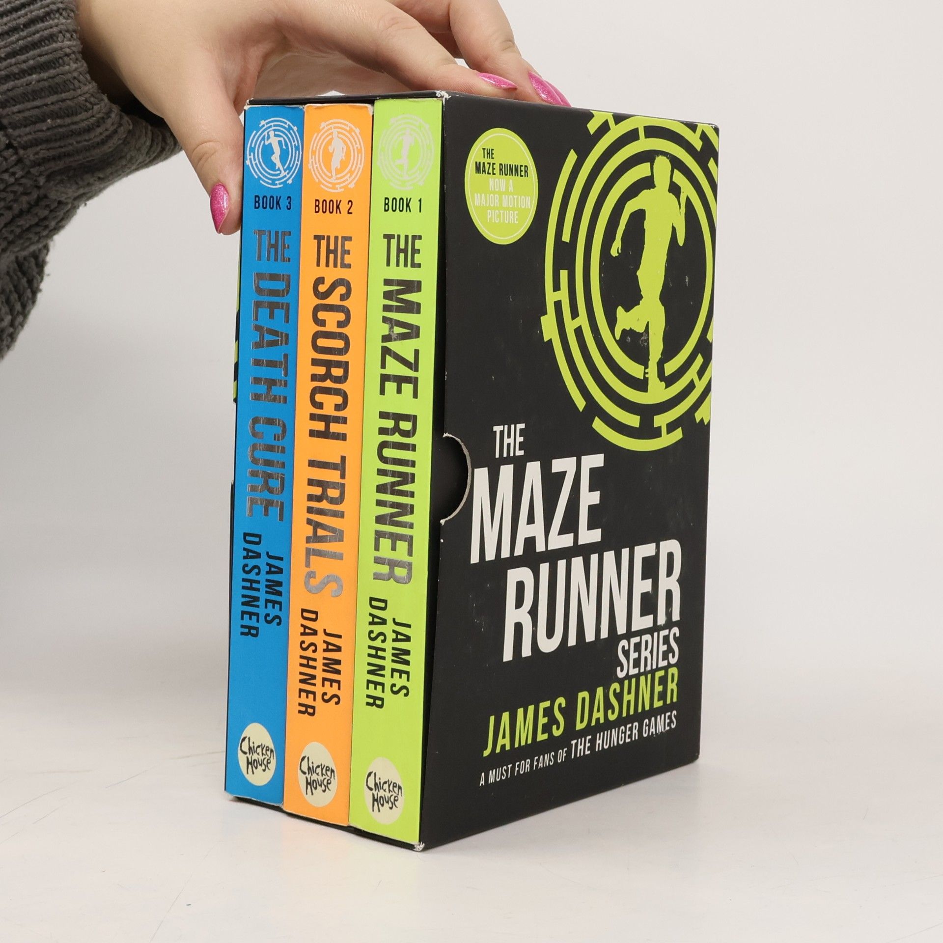 James Dashner The Maze Runner Series, Classic Box Set, 3 Vols.