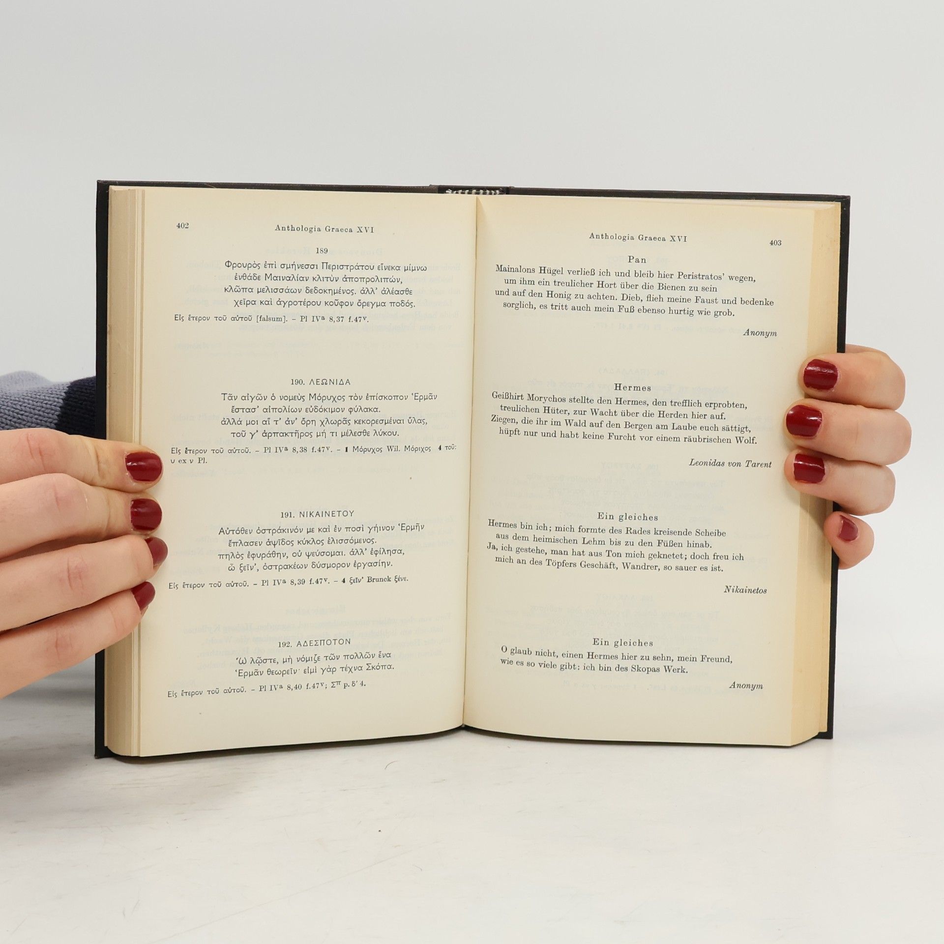 Collectif d'auteurs Anthologia Graeca 4
