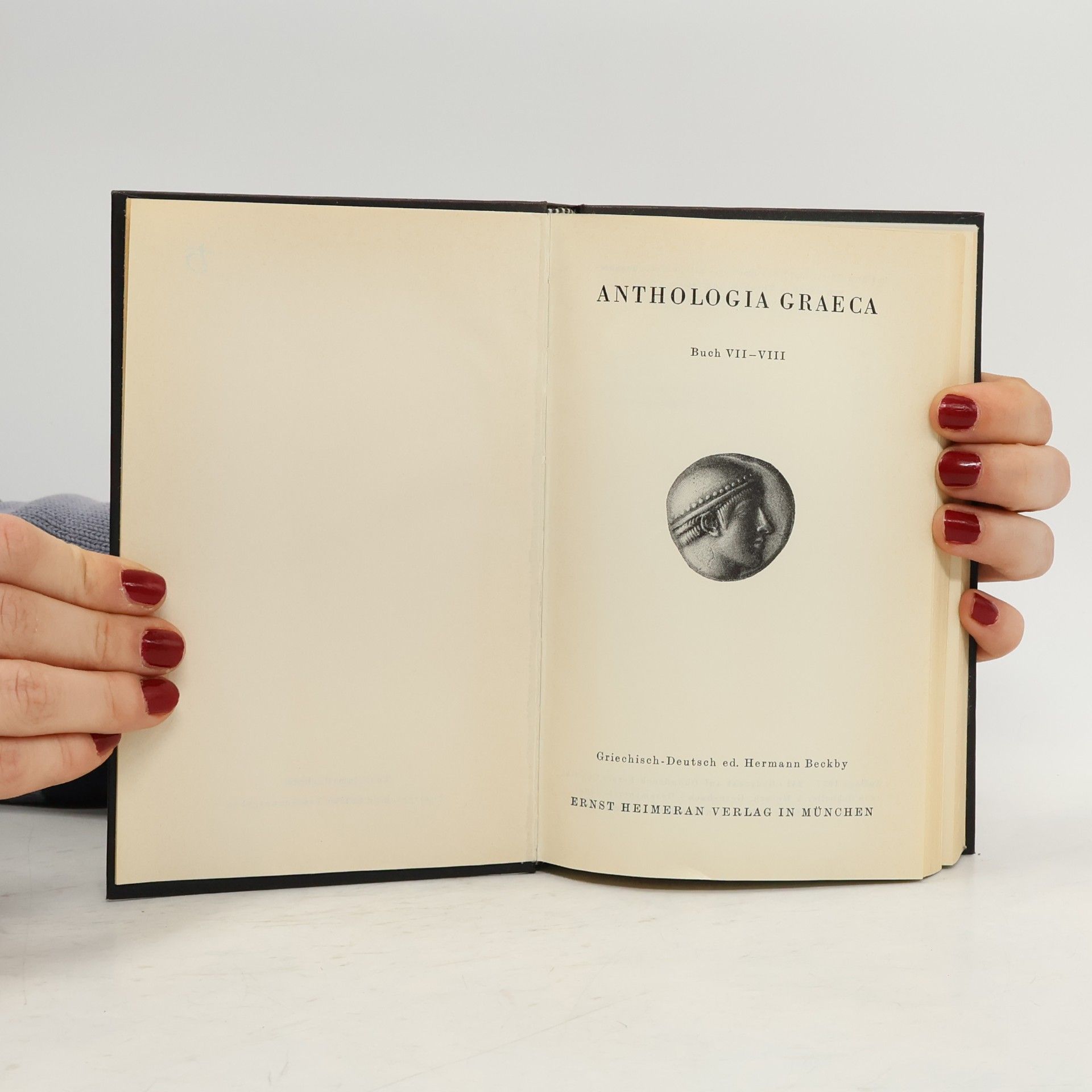 Collectif d'auteurs Anthologia Graeca Buch VII-VIII