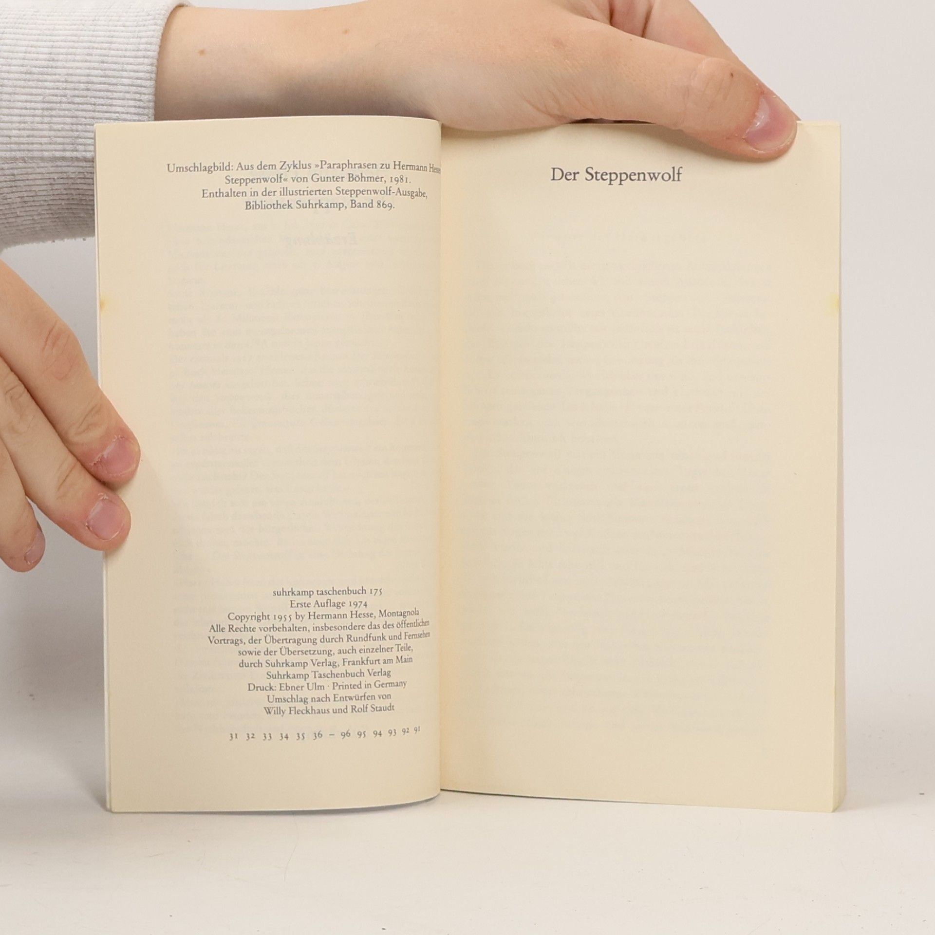 Hermann Hesse Der Steppenwolf