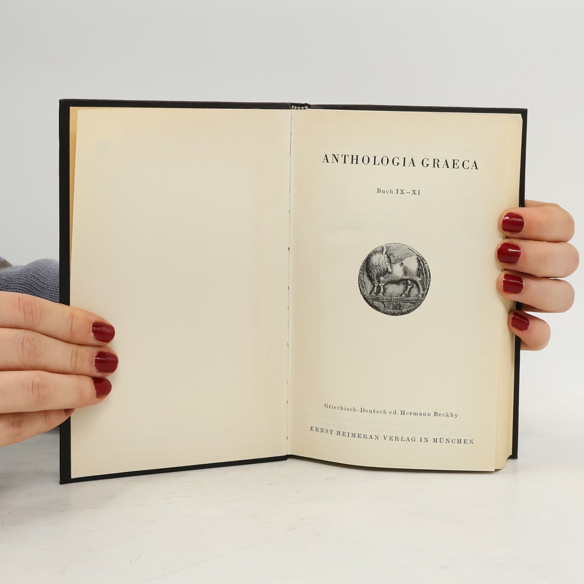 Collectif d'auteurs Anthologia Graeca III.