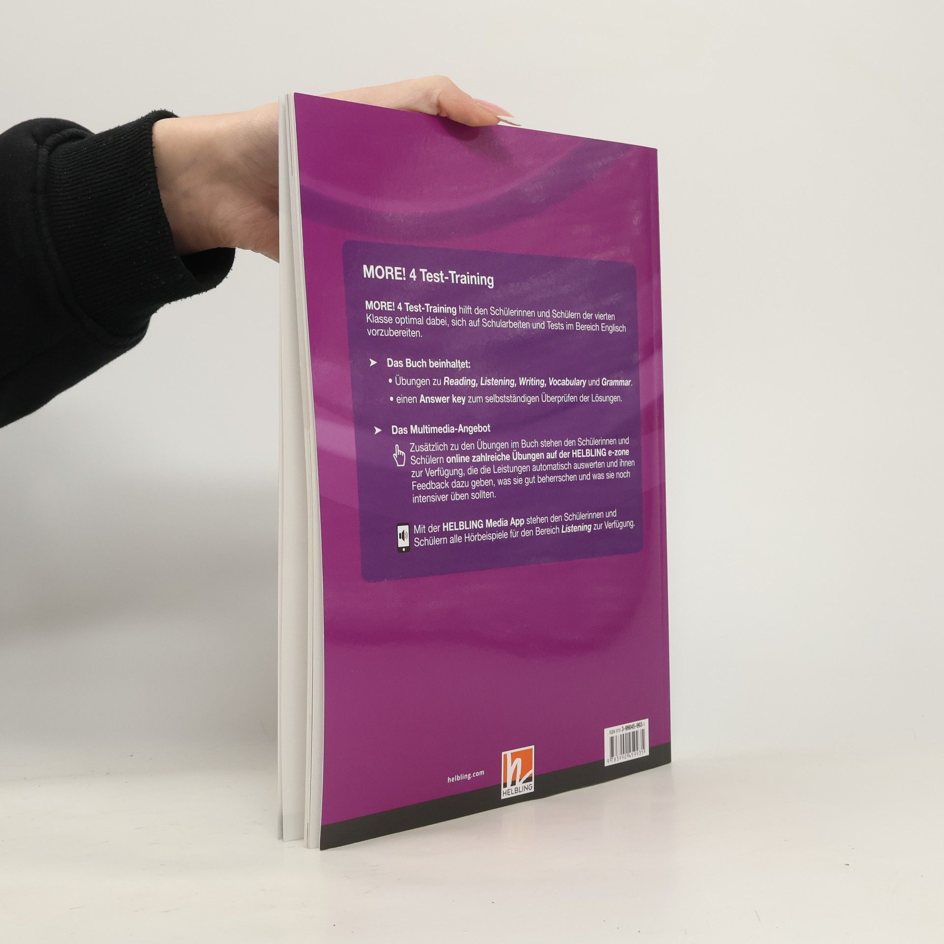 Herbert Puchta MORE! 4 NEU Test-Training General Course und Enriched Course