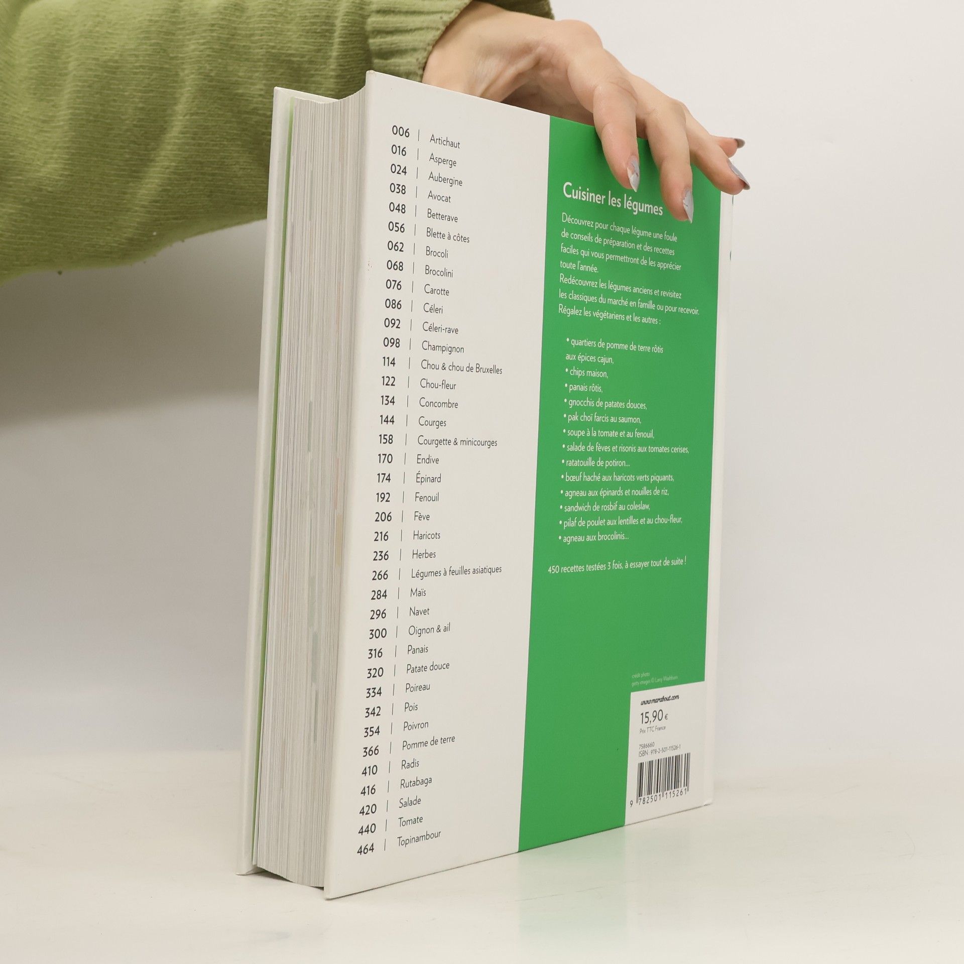 Kolektiv autorů Le Grand Livre Marabout De La Cuisine Facile des Légumes