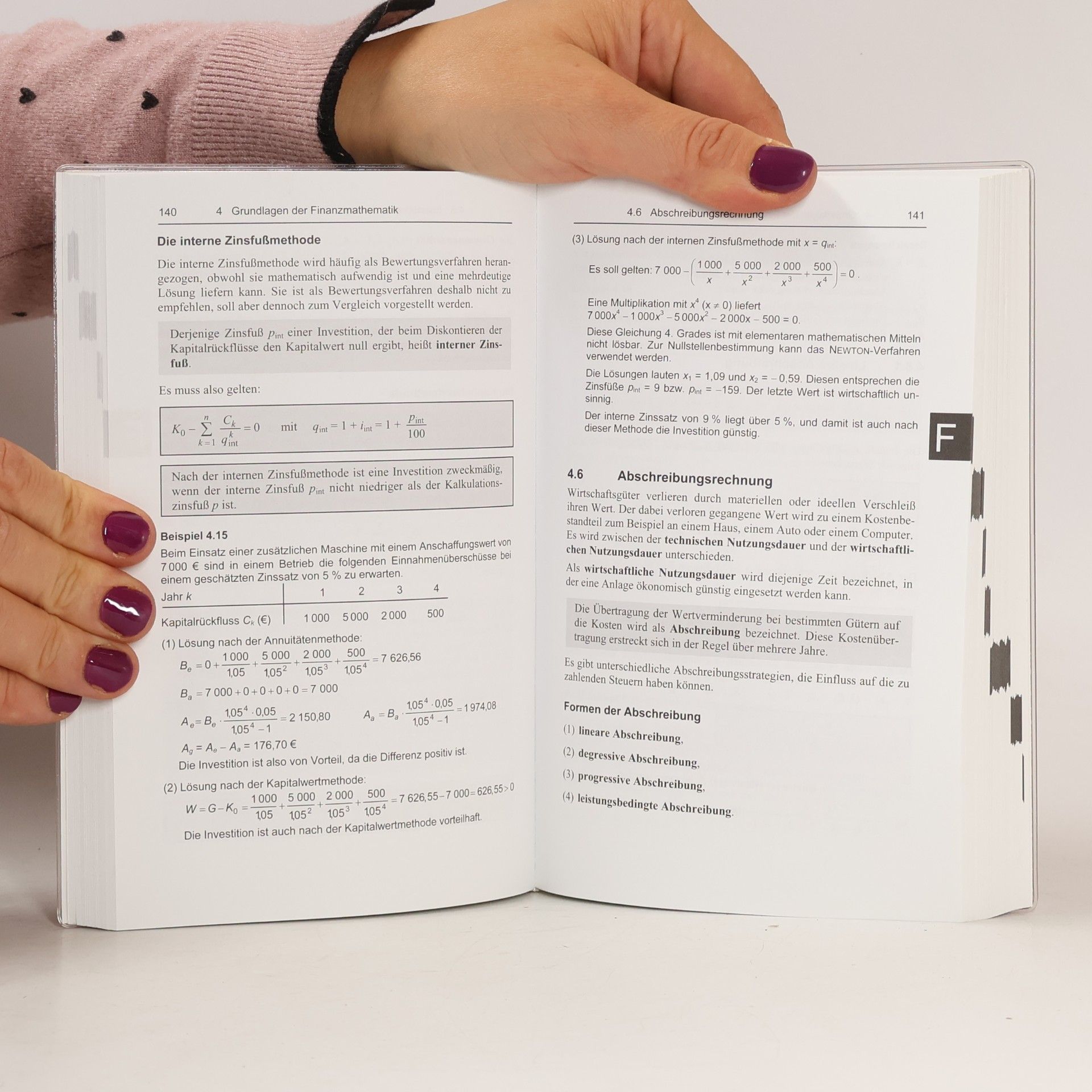 Wolfgang Eichholz Taschenbuch der Wirtschaftsmathematik 4. Auflage