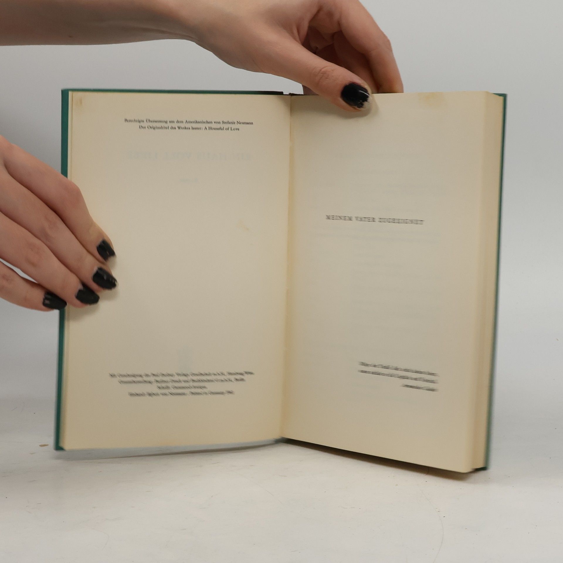 Marjorie Housepian Ein Haus voller Liebe