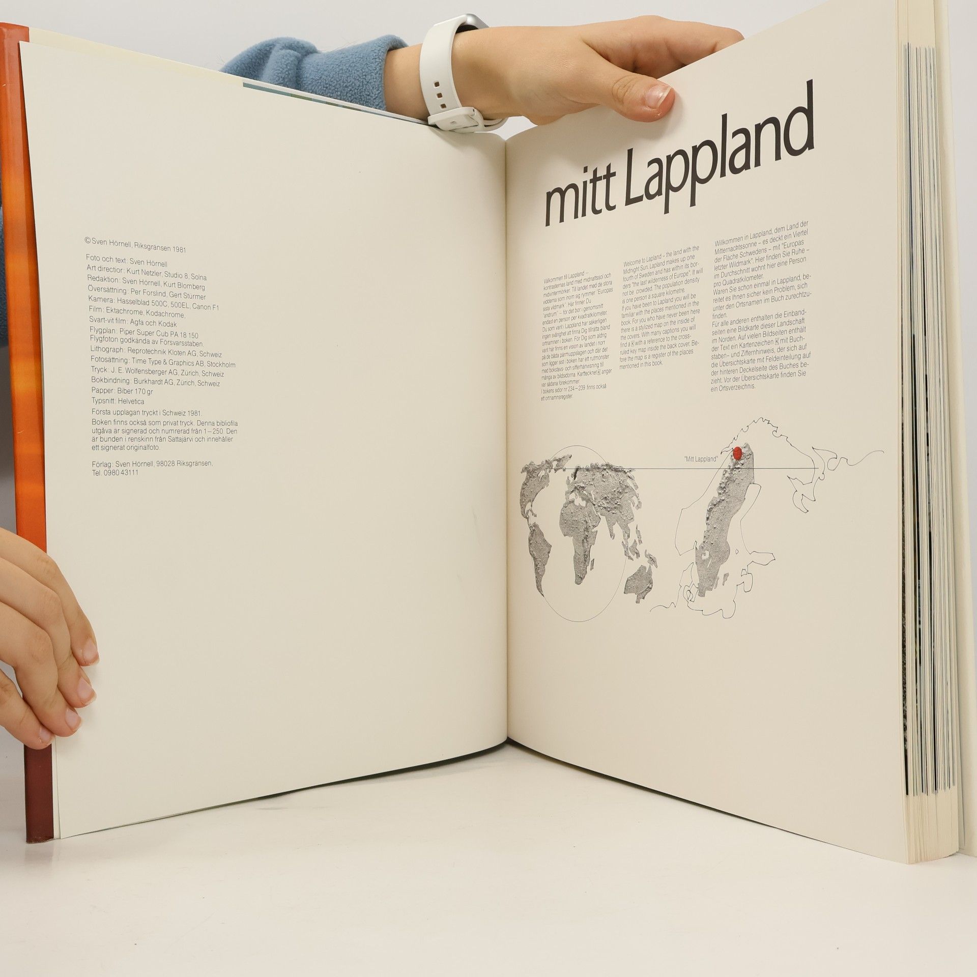 Sven Hörnell Mitt Lappland