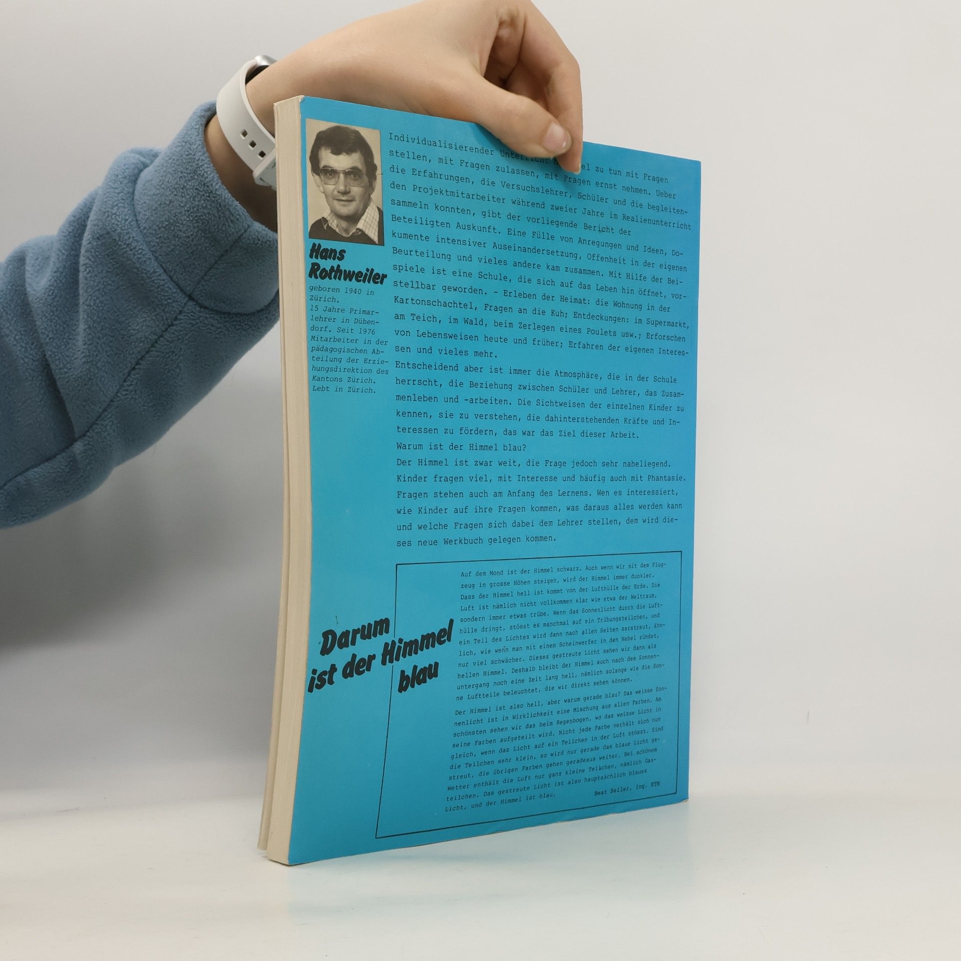 Hans Rothweiler Warum ist der Himmel blau?