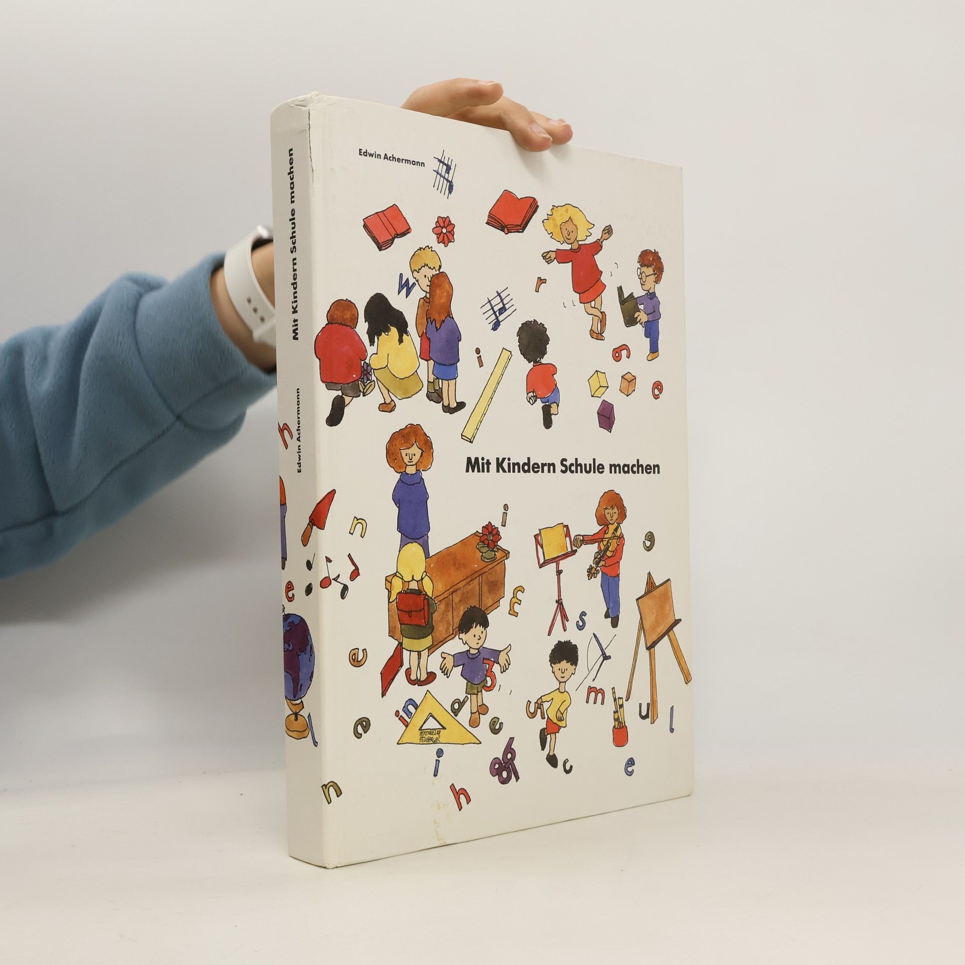Edwin Achermann Mit Kindern Schule machen