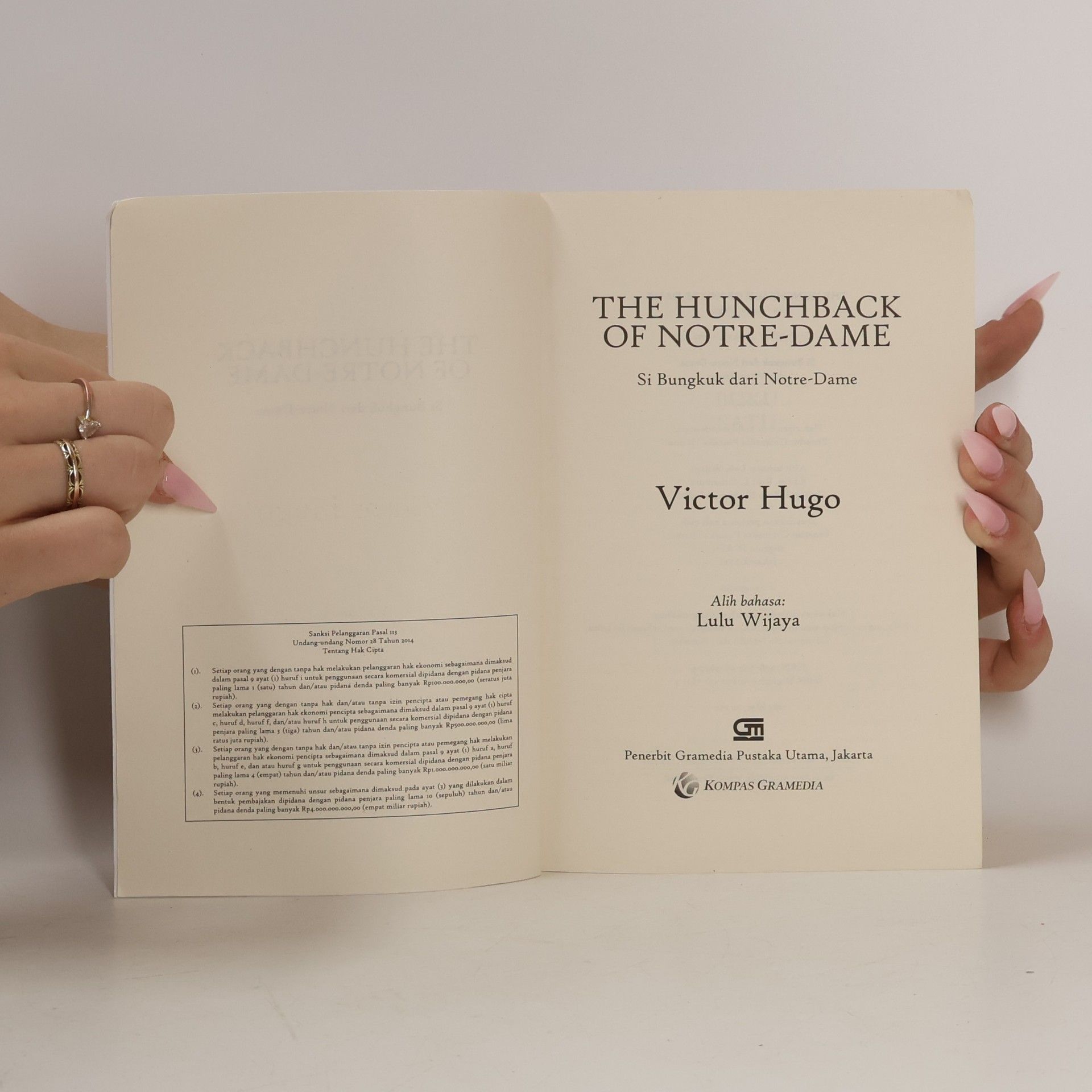Victor Hugo The Hunchback Of Notre-Dame