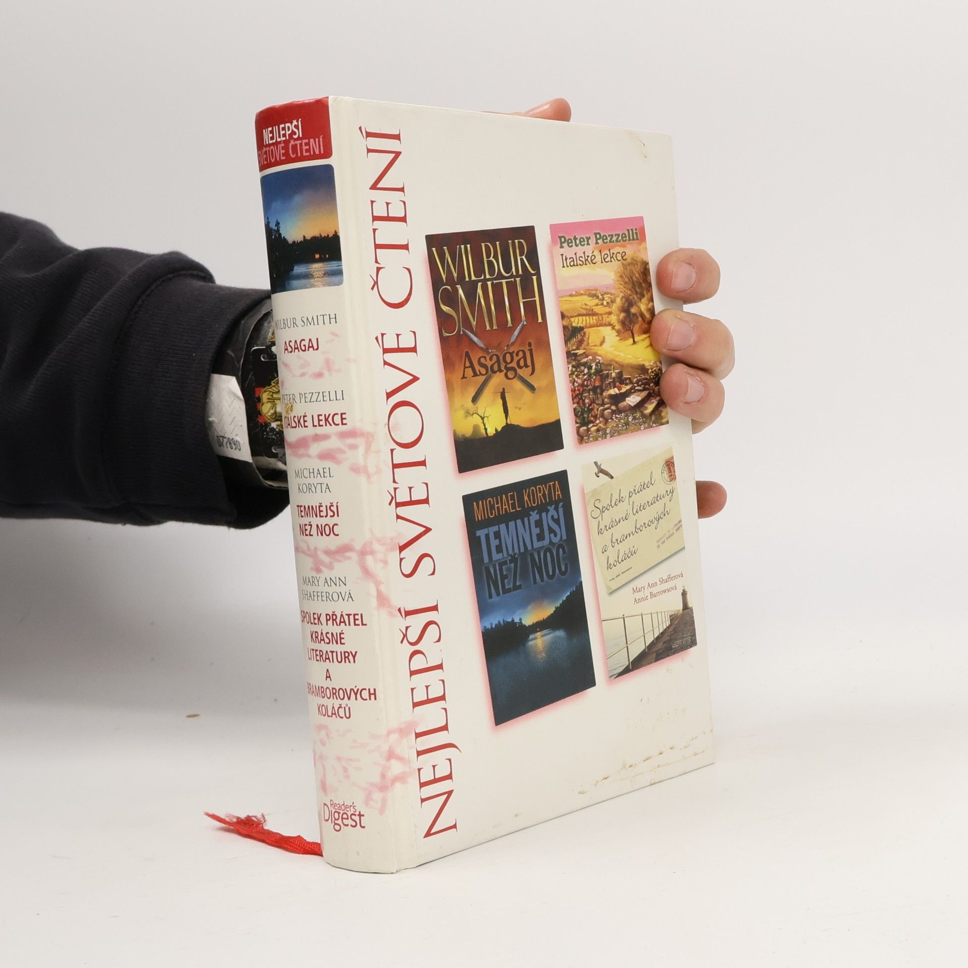 Asagaj, Italské lekce, Temnější než noc, Spolek přátel krásné literatury a bramborových koláčů