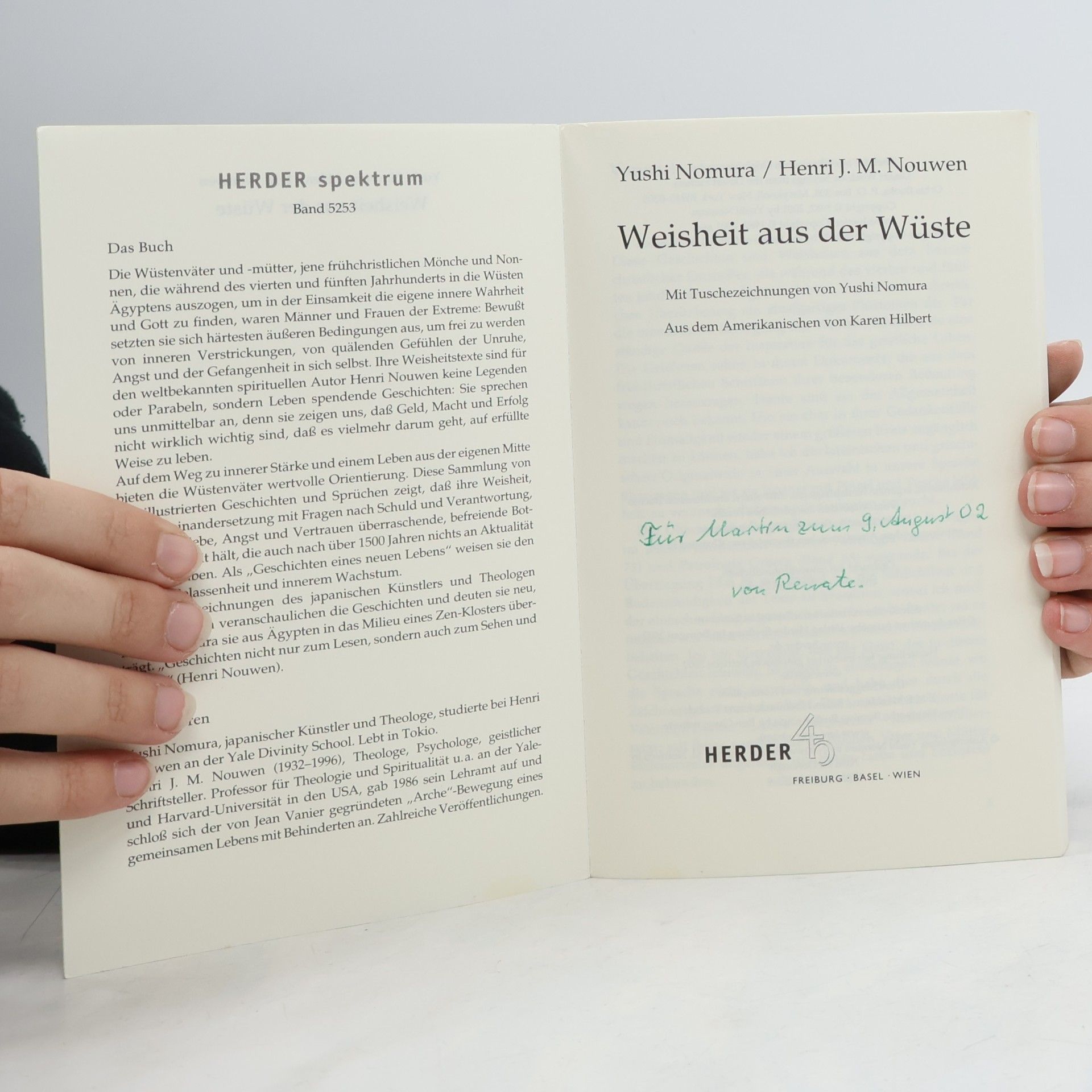 Yushi Nomura Weisheit aus der Wüste