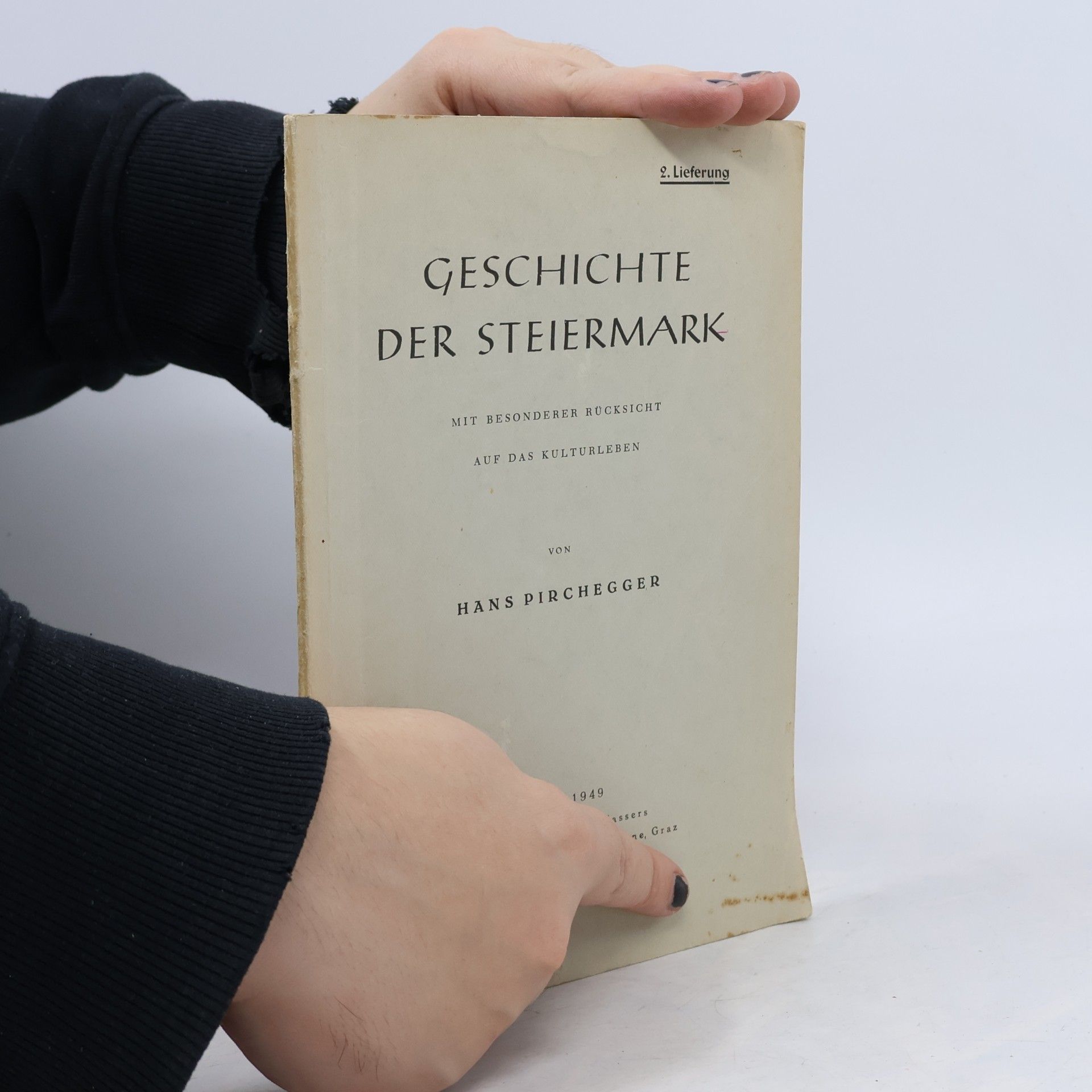 Hans Pirchegger Geschichte der steiermark 2
