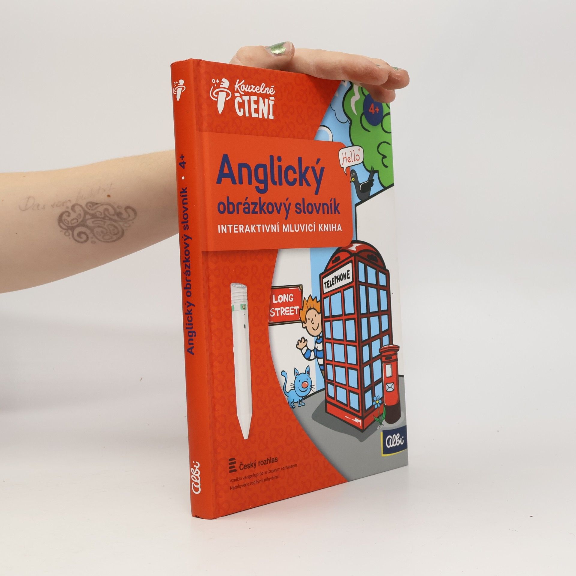 Autorenkollektiv Anglický obrázkový slovník. Interaktivní mluvící kniha