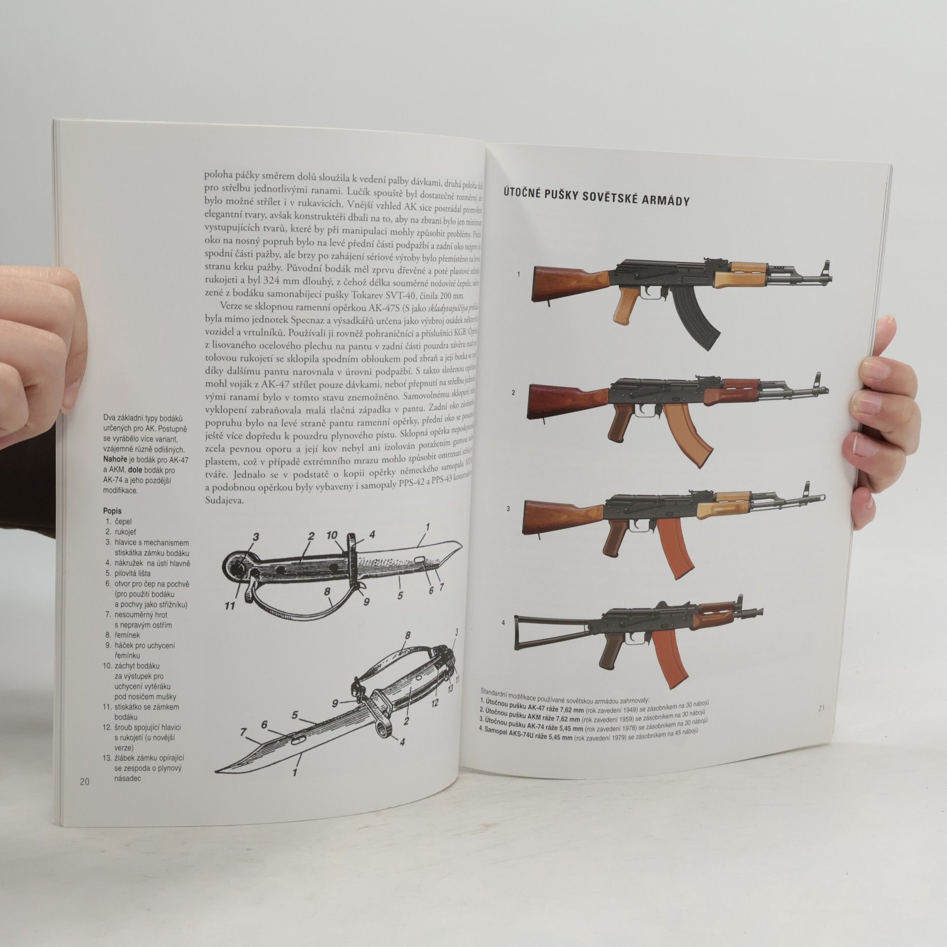 Gordon L. Rottman Útočná puška AK-47 a její modifikace