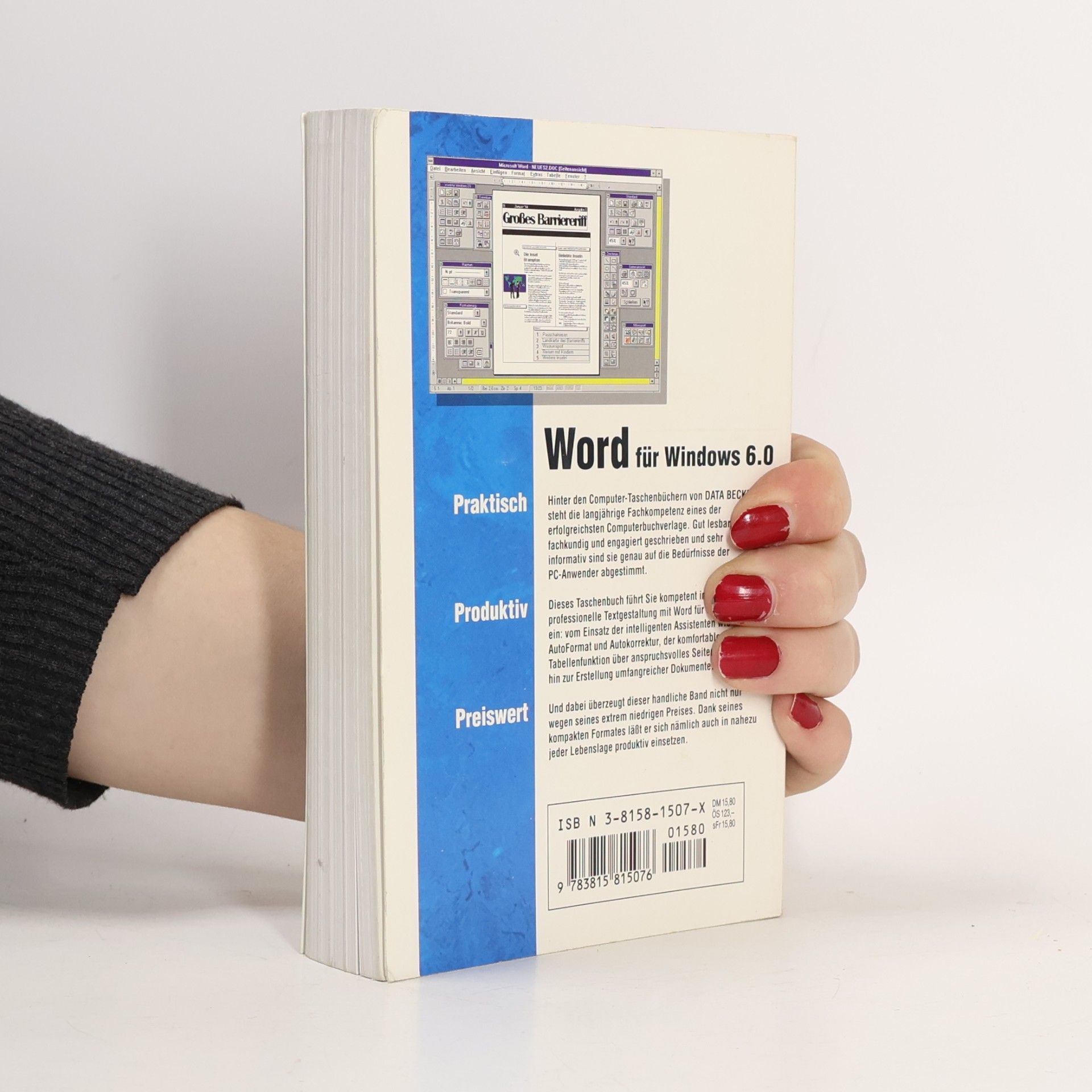 Mechtild Käufer Word für Windows 6.0