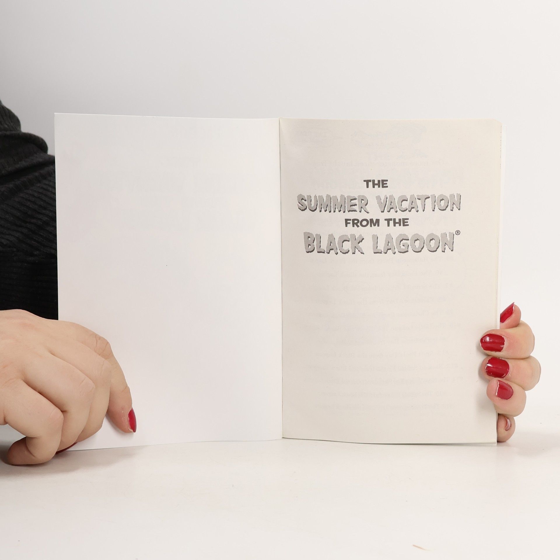 Mike Thaler Black Lagoon Adventures - 17: The Summer Vacation From The Black Lagoon