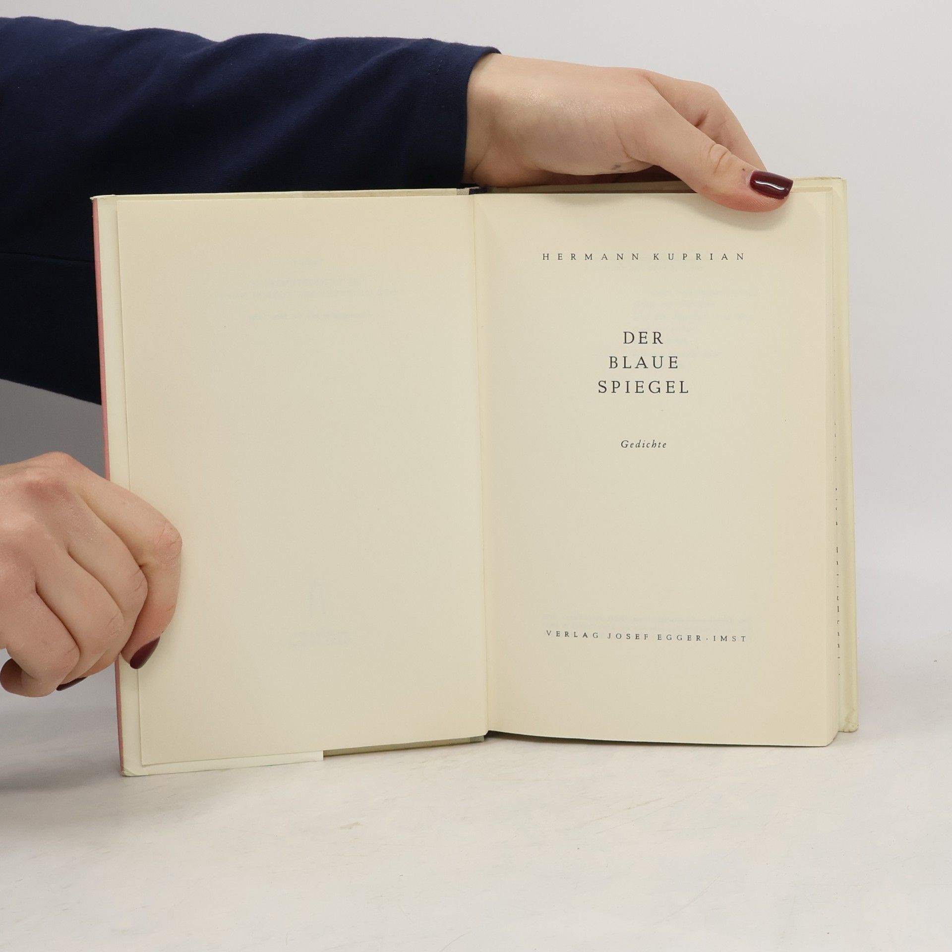 Hermann Kuprian Der blaue spiegel