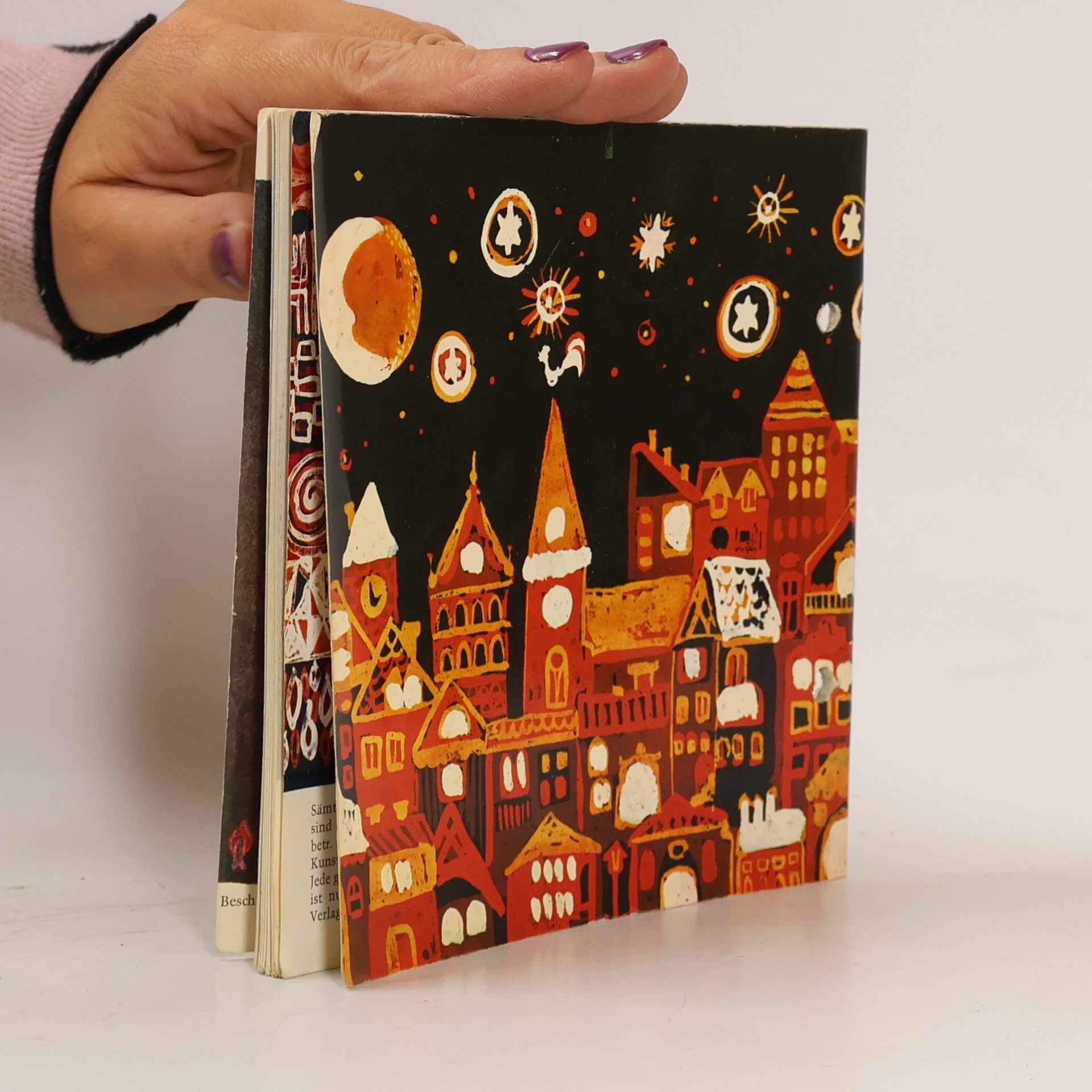 Elisabeth Hammer Batiken auf Holz und Papier