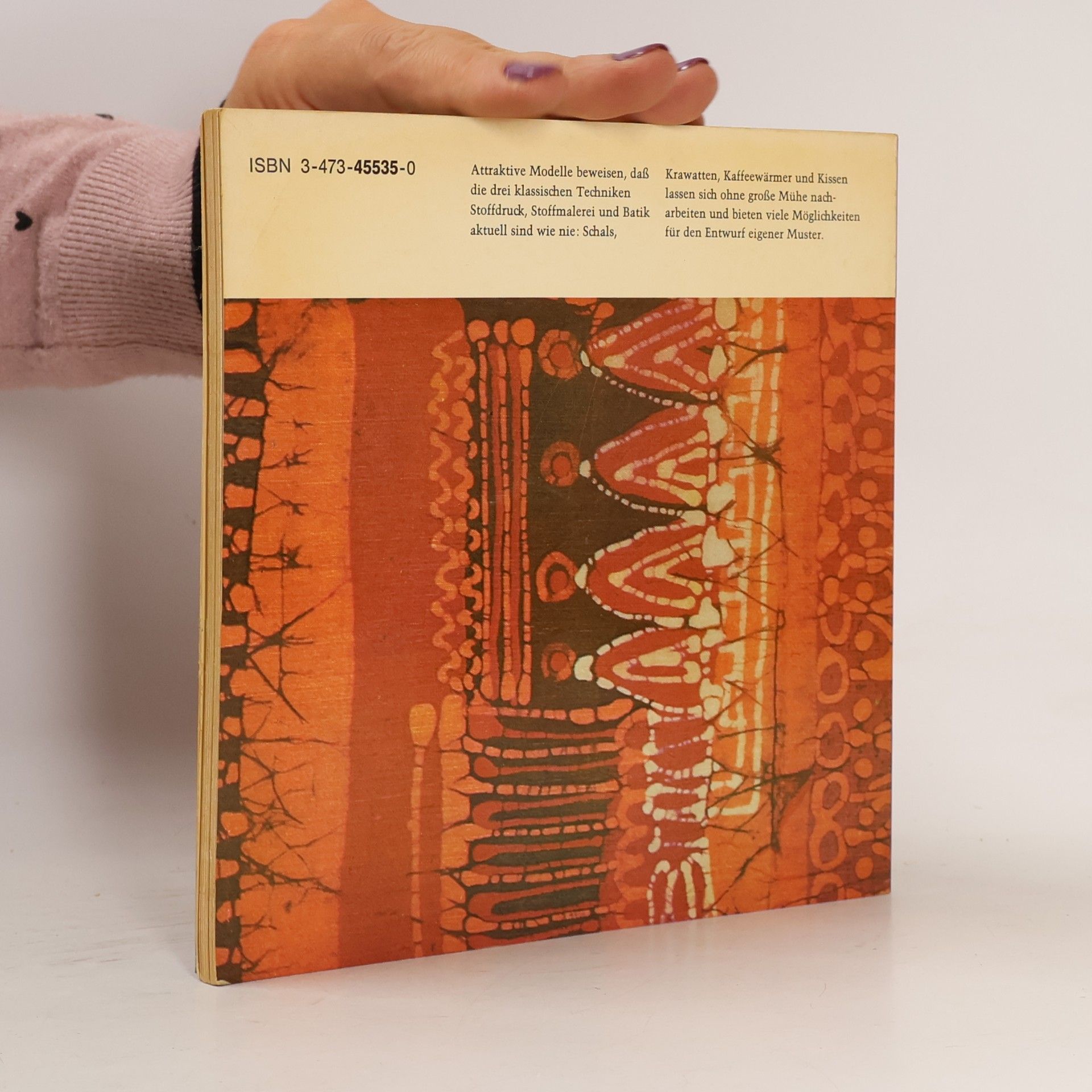 Jutta Lammèr Stoffdruck und Batik