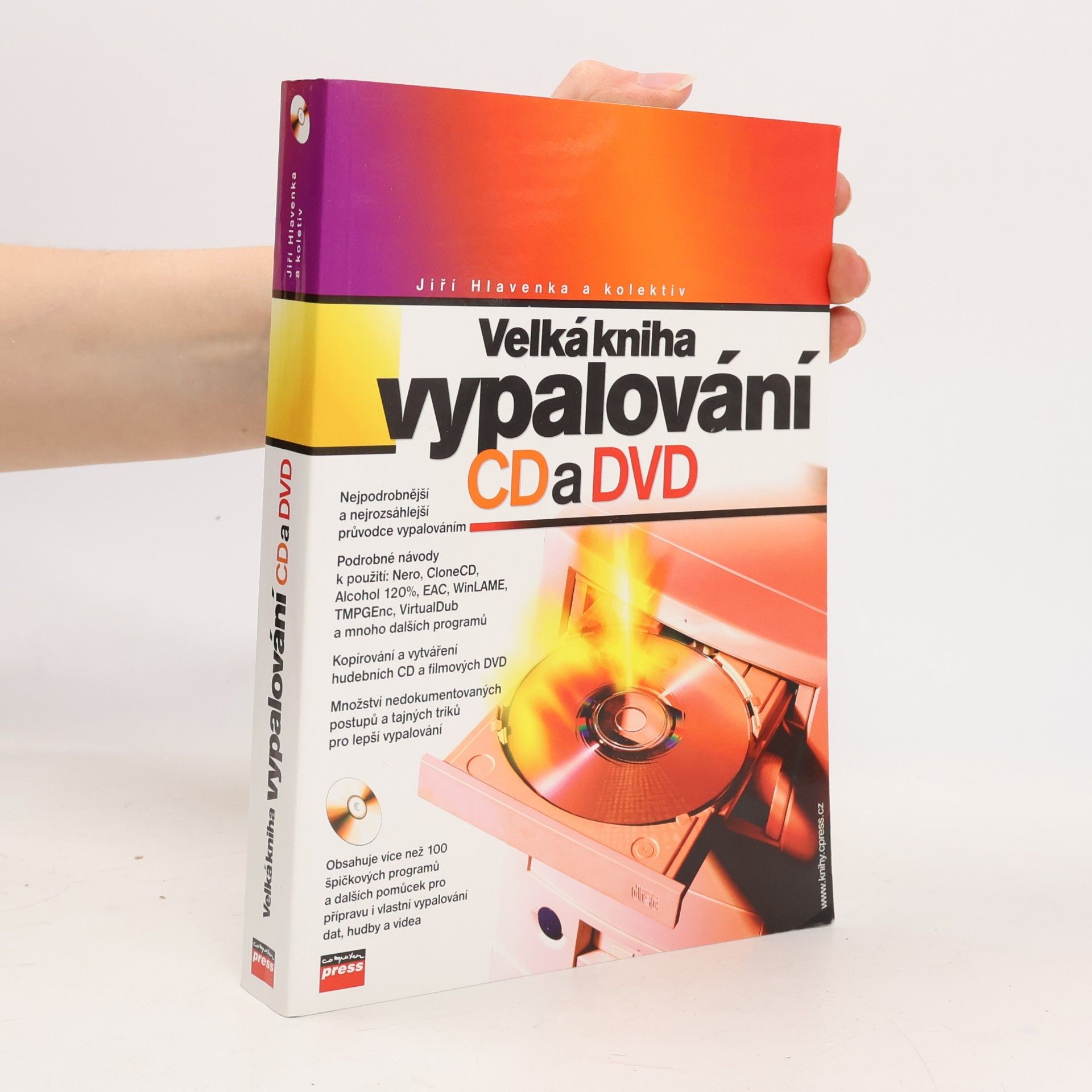 Velká kniha vypalování CD a DVD