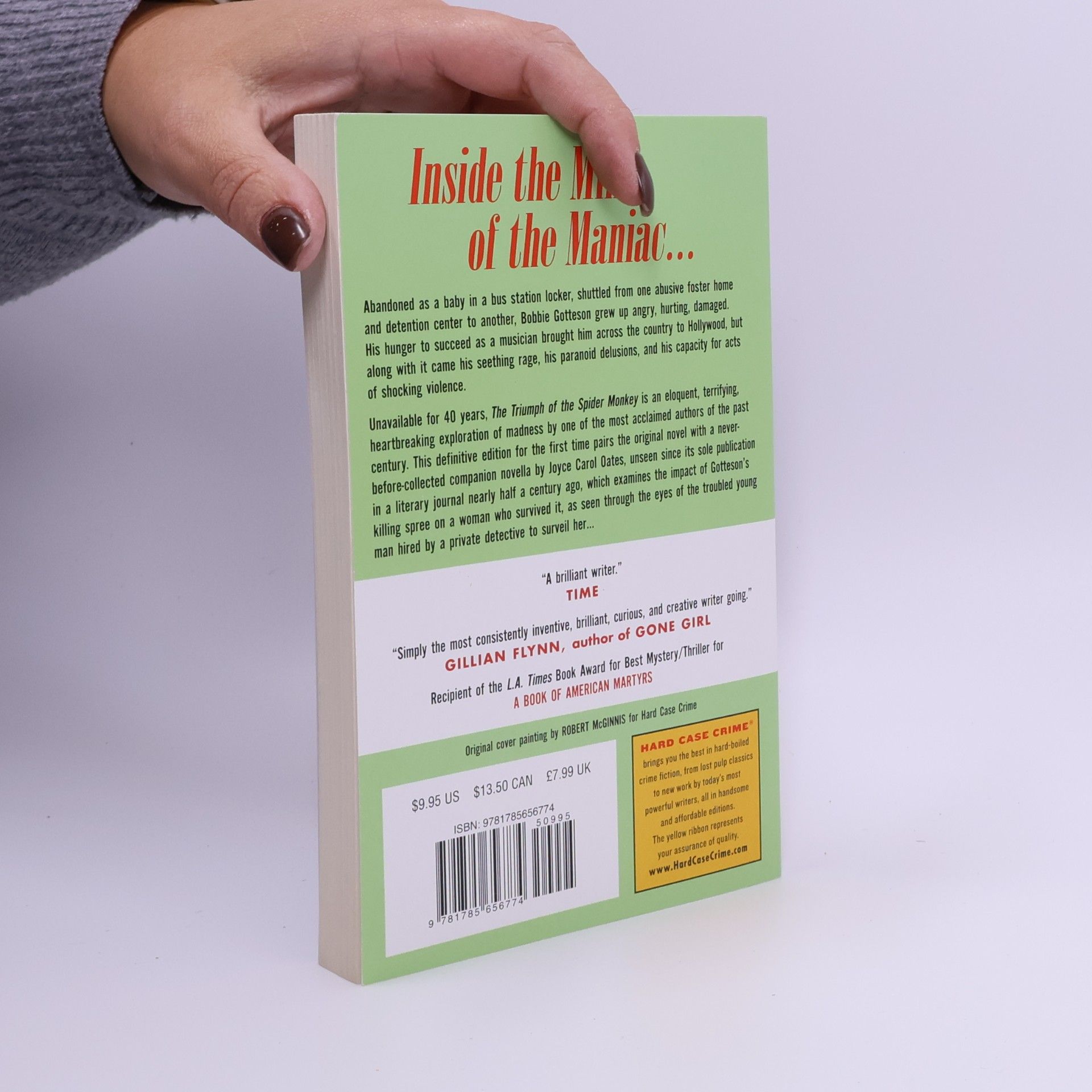 Joyce Carol Oates Hard Case Crime: Triumph of the Spider Monkey: The Definitive Edition, Featuring a Never-Before-Collected Novella!