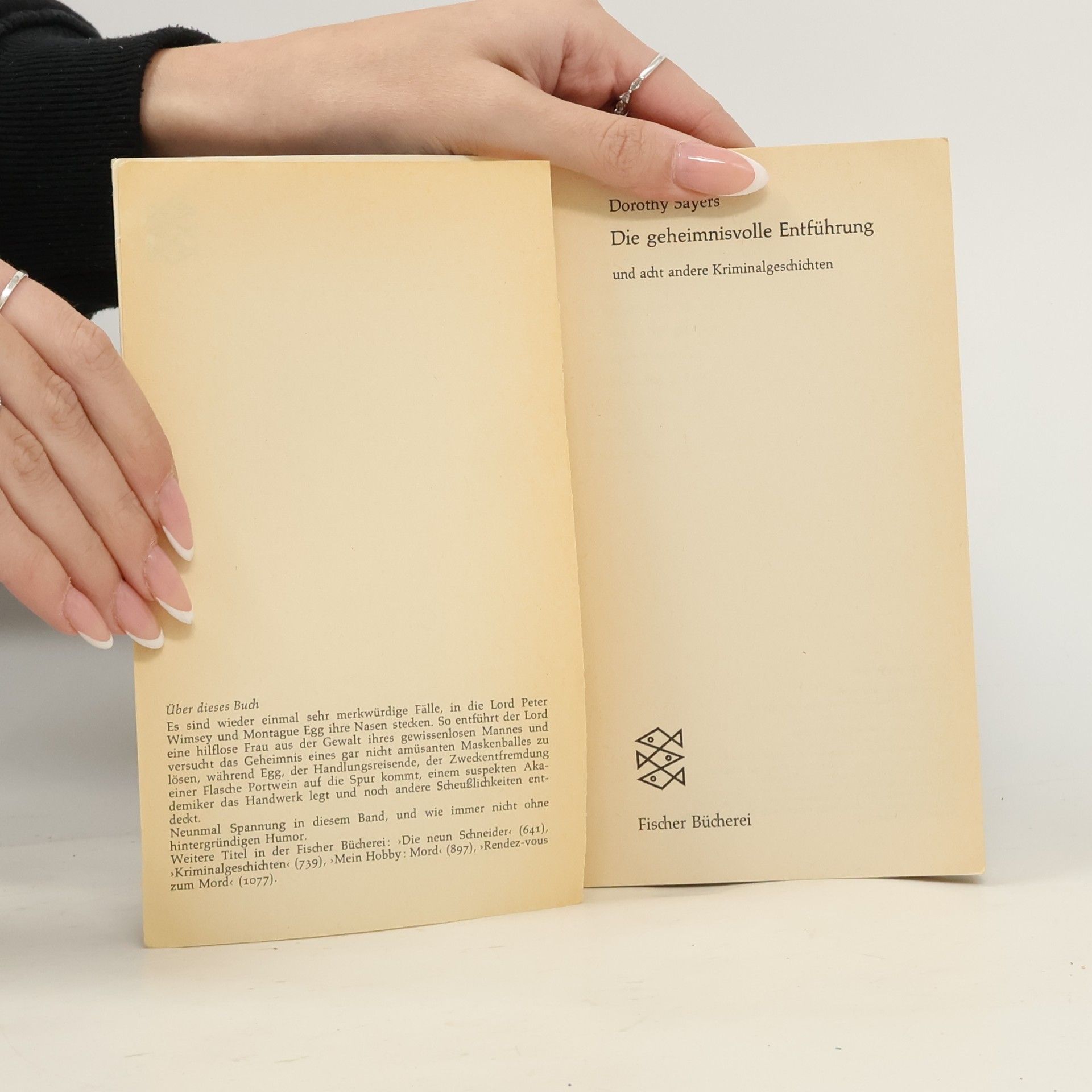 Dorothy Leigh Sayers Die geheimnisvolle Entführung und 8 andere Kriminalgeschichten