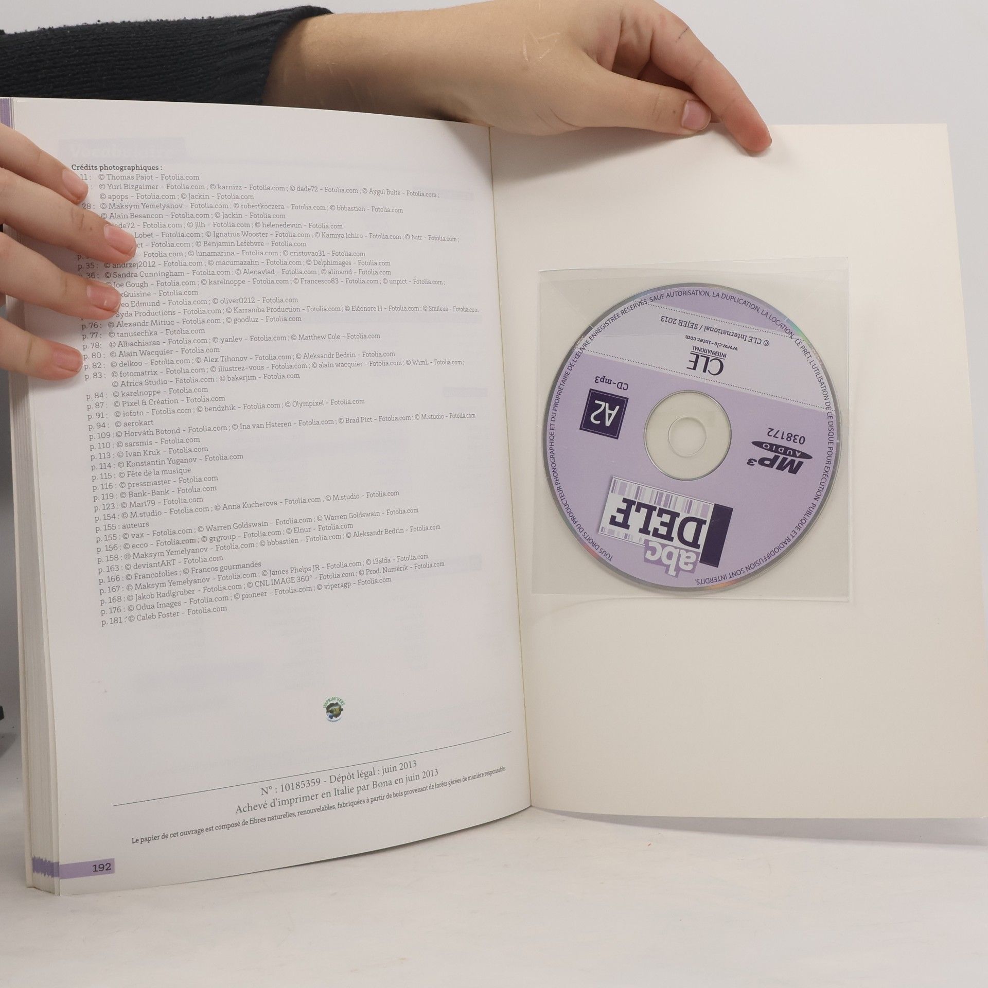 Amélie Lombardini ABC DELF A2 ksiażka +CD