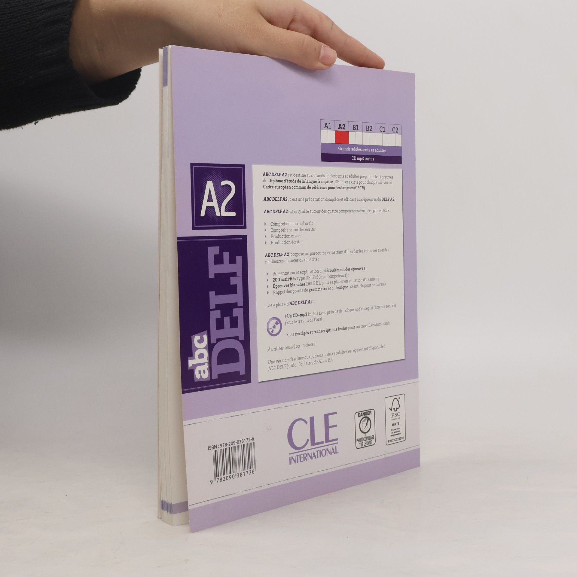 Amélie Lombardini ABC DELF A2 ksiażka +CD