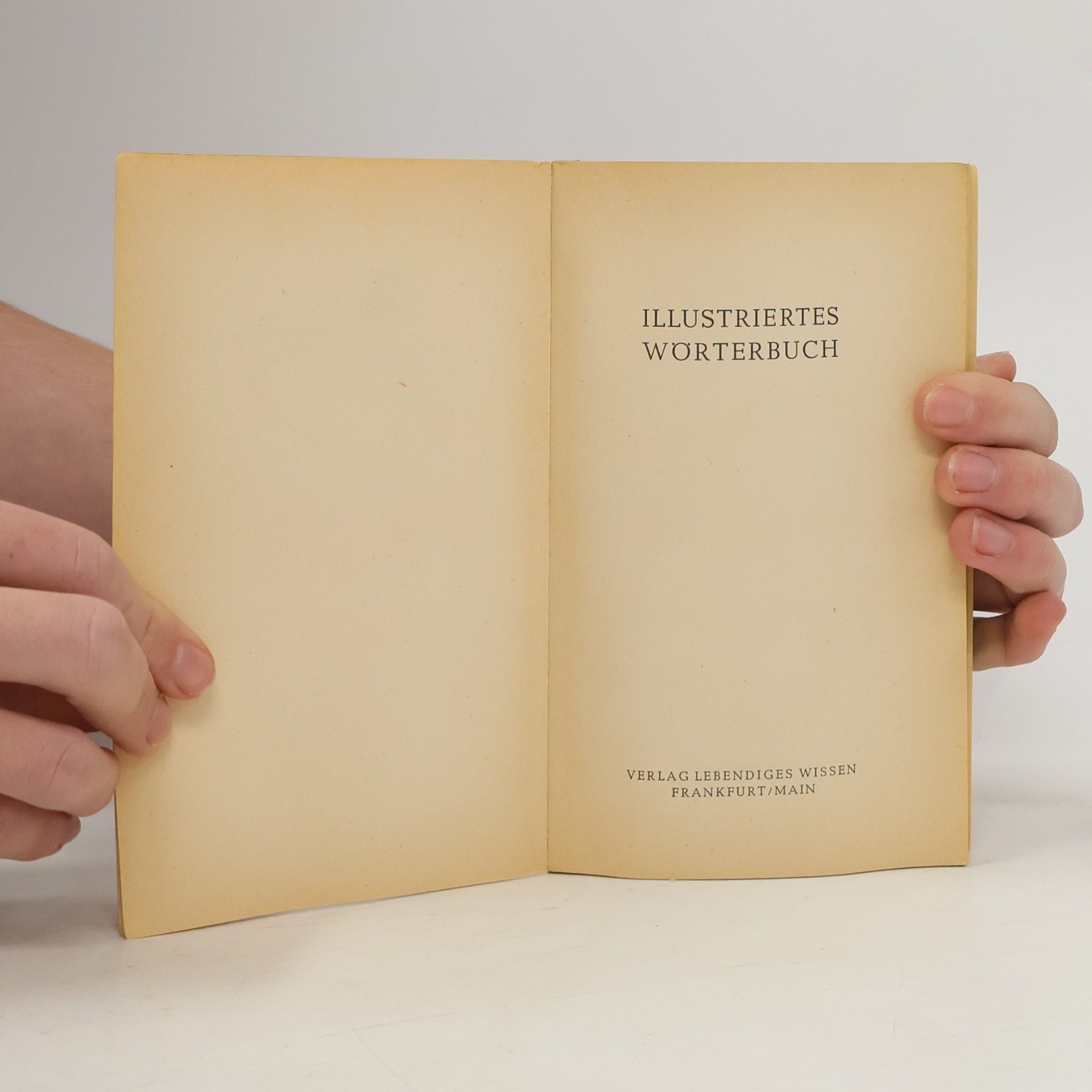 Various authors Illustriertes worterbuch