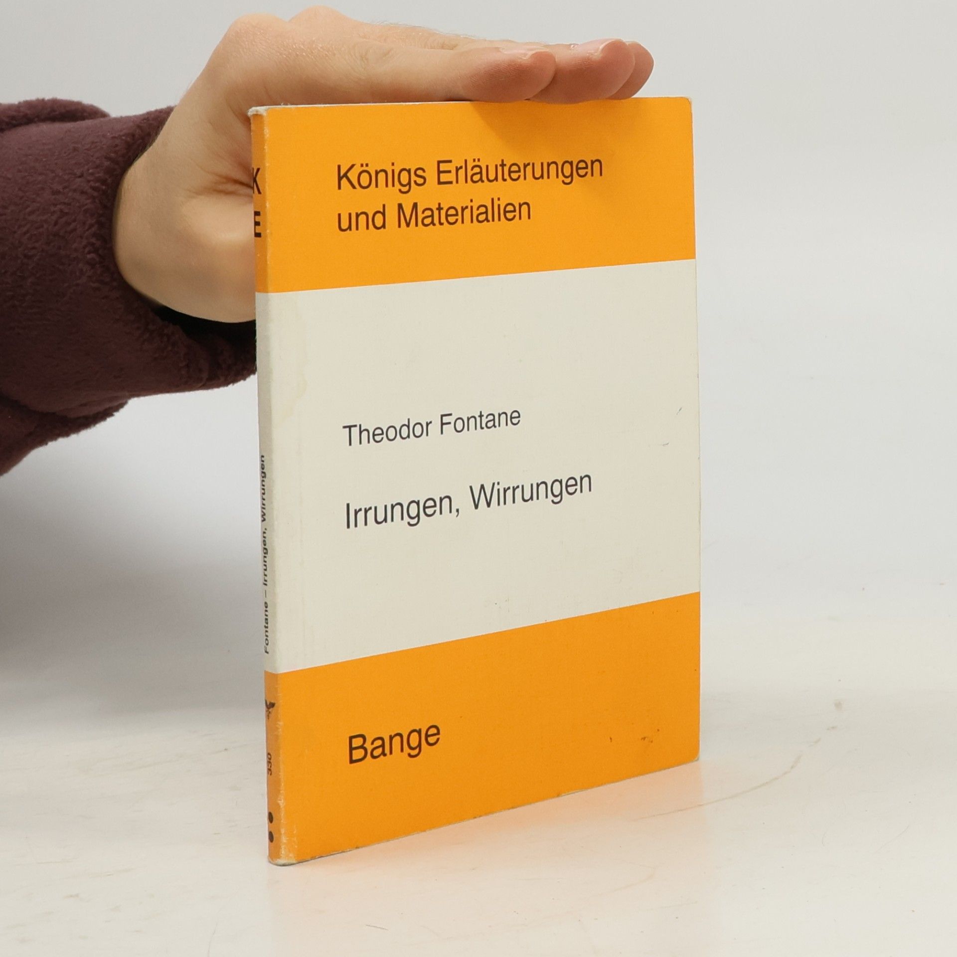 Erläuterungen zu Theodor Fontane, Irrungen, Wirrungen