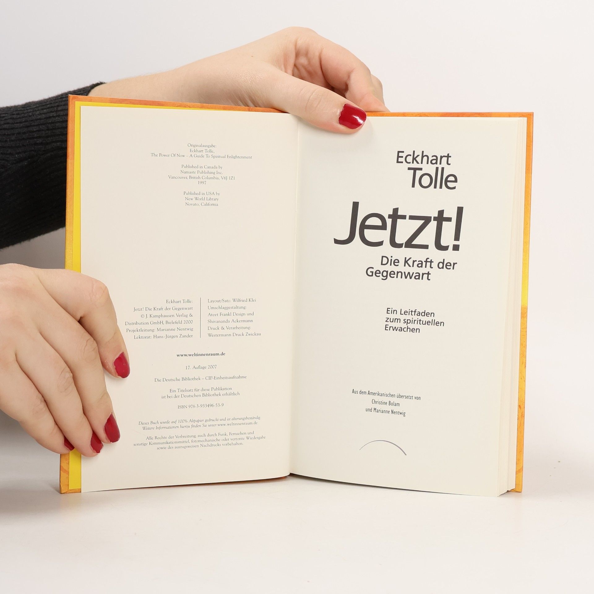 Eckhart Tolle Jetzt! Die Kraft der Gegenwart
