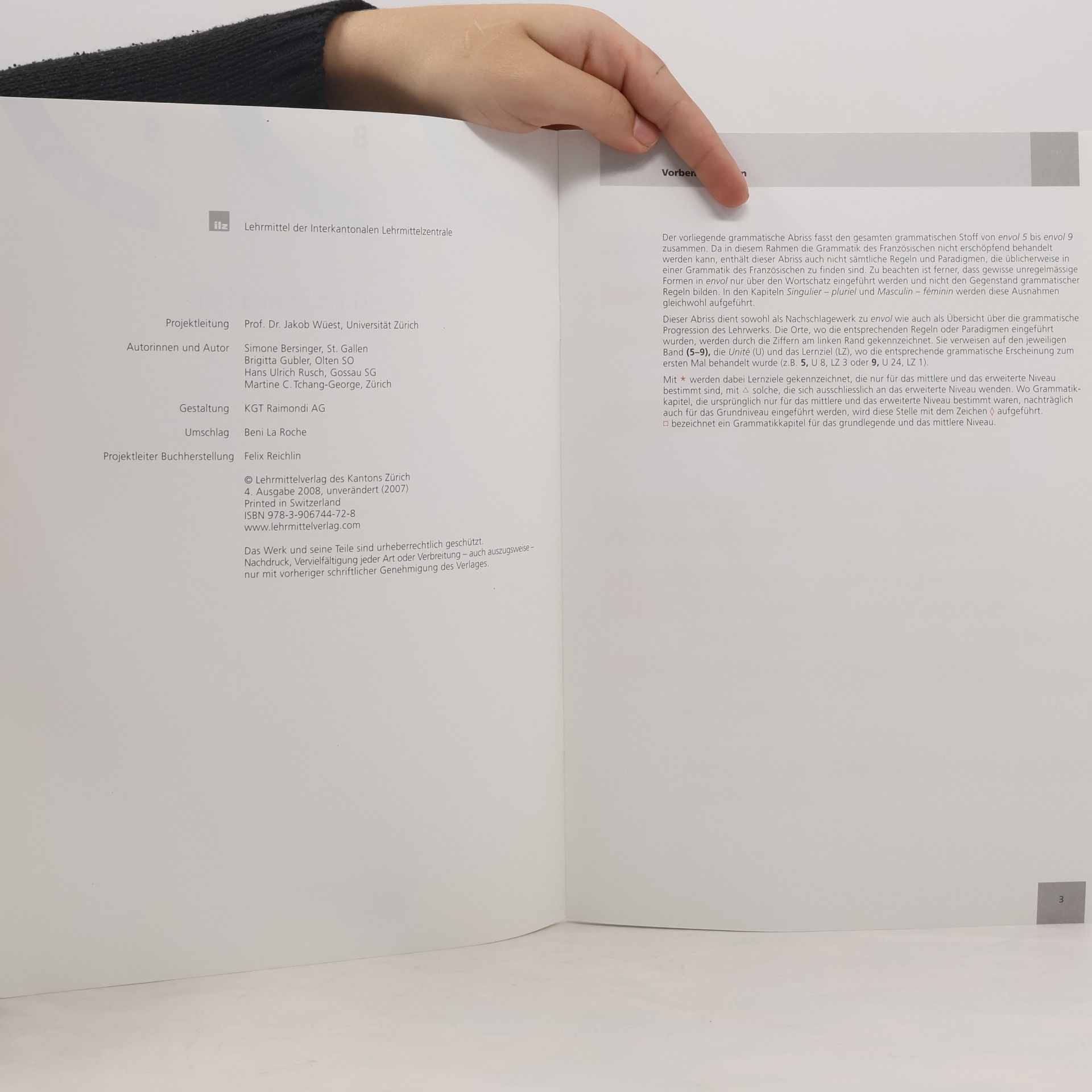 Simone Bersinger Grammaire