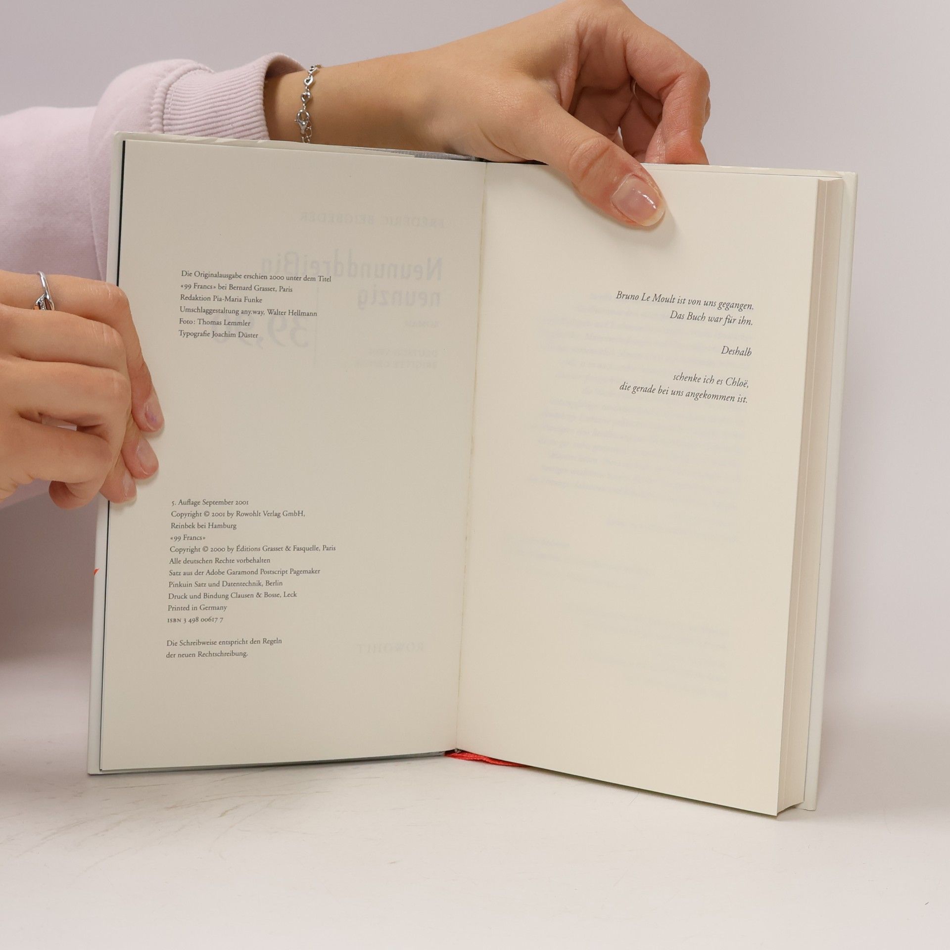 Frédéric Beigbeder 39, 90. Neununddreißig neunzig