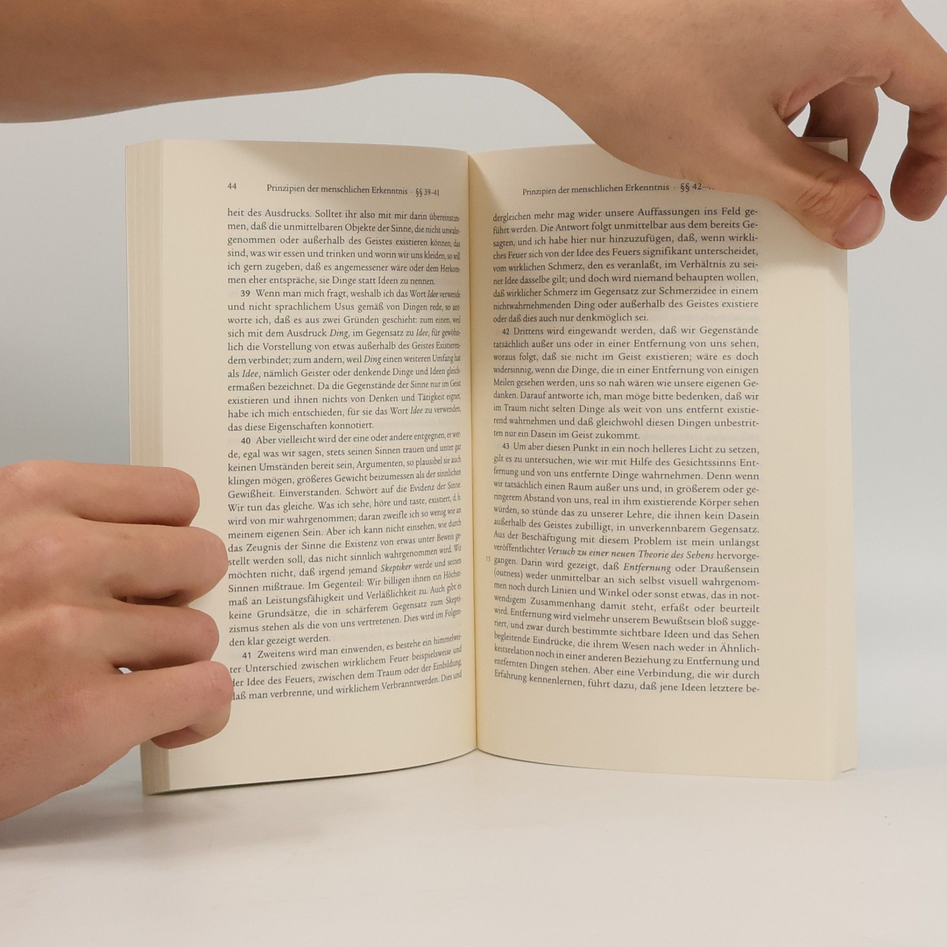 George Berkeley Philosophische Bibliothek - 532: Eine Abhandlung über die Prinzipien der menschlichen Erkenntnis - Neuübersetzung