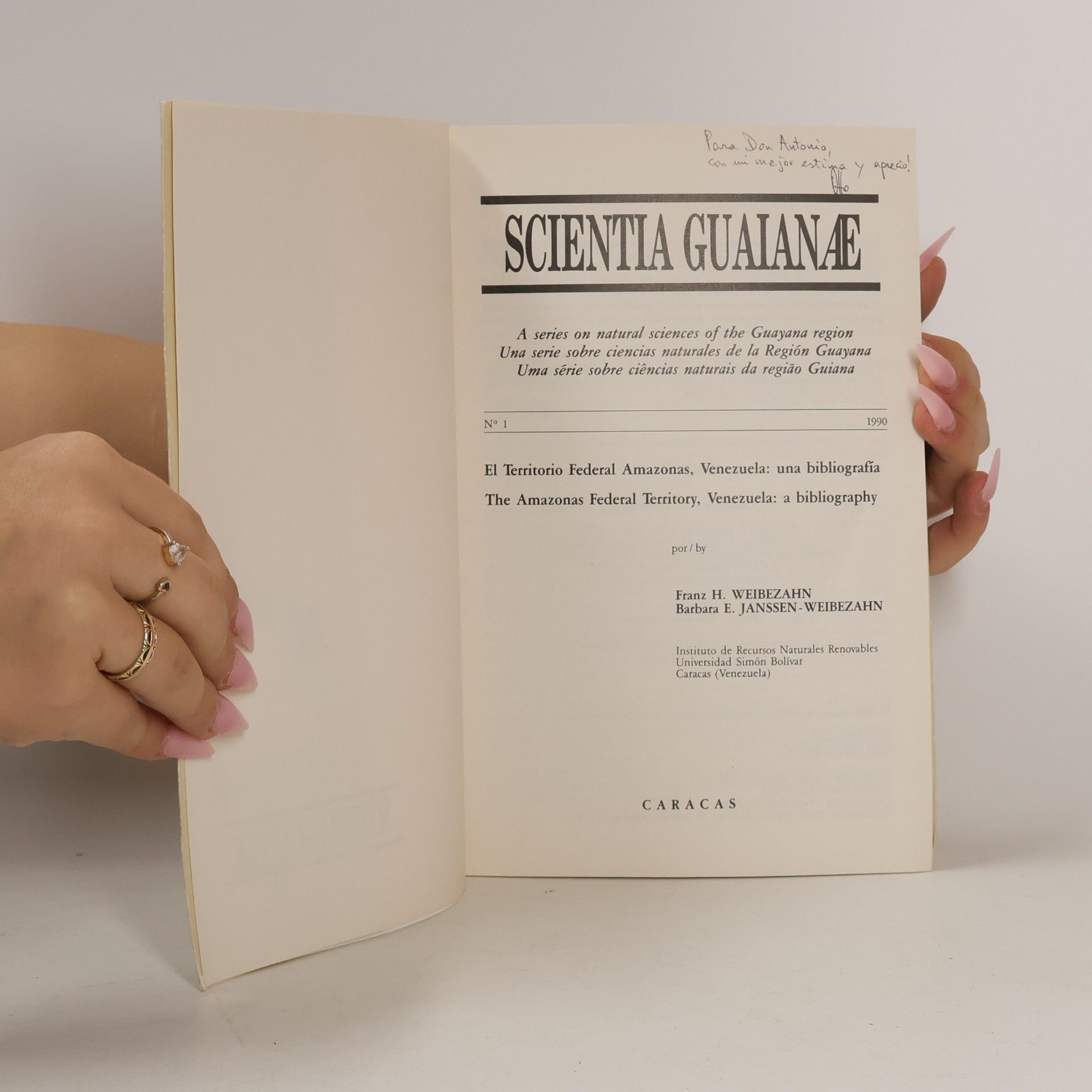 Franz H. Weibezahn Scientia Guaianae 1