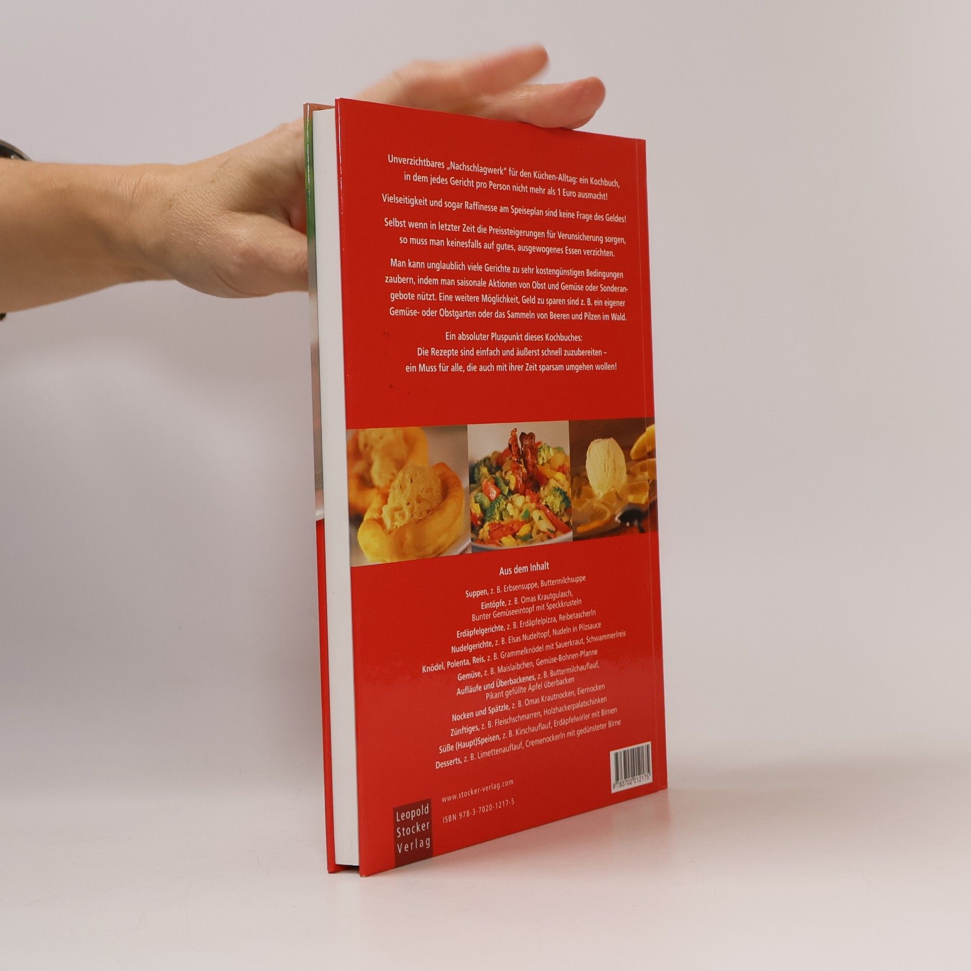 Elisabeth Degenhart Das 1-Euro-Kochbuch