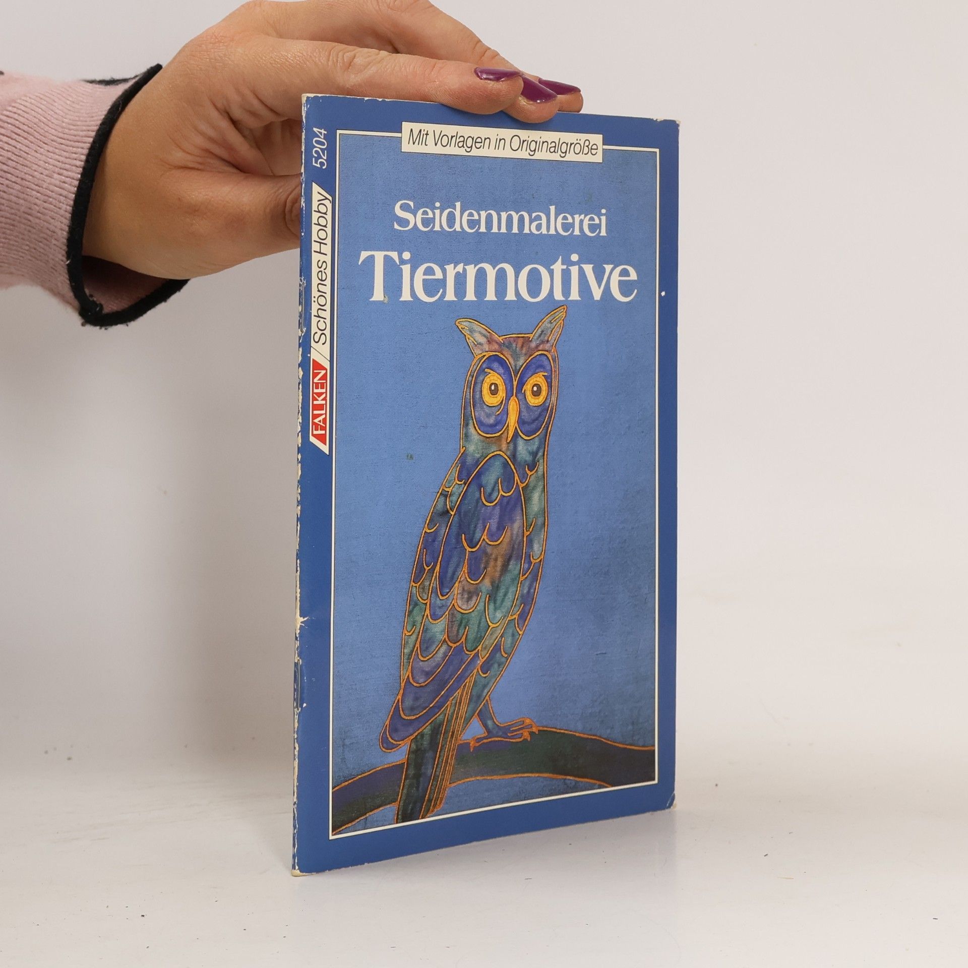 Seidenmalerei Tiermotive