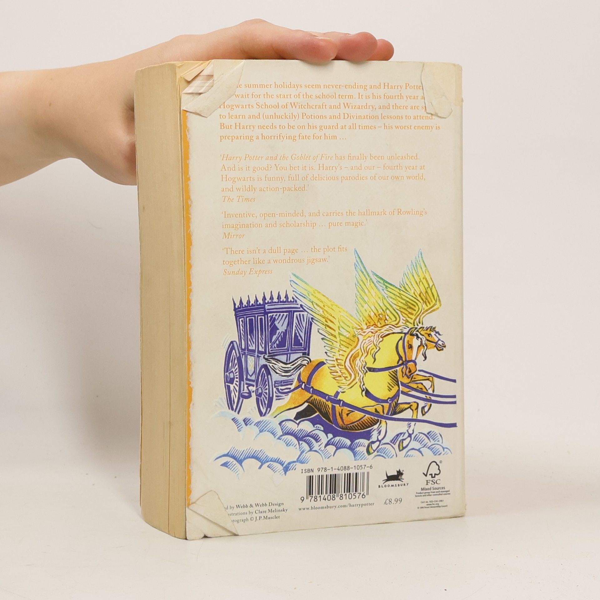 J. K. Rowling Harry Potter and the Goblet of fire