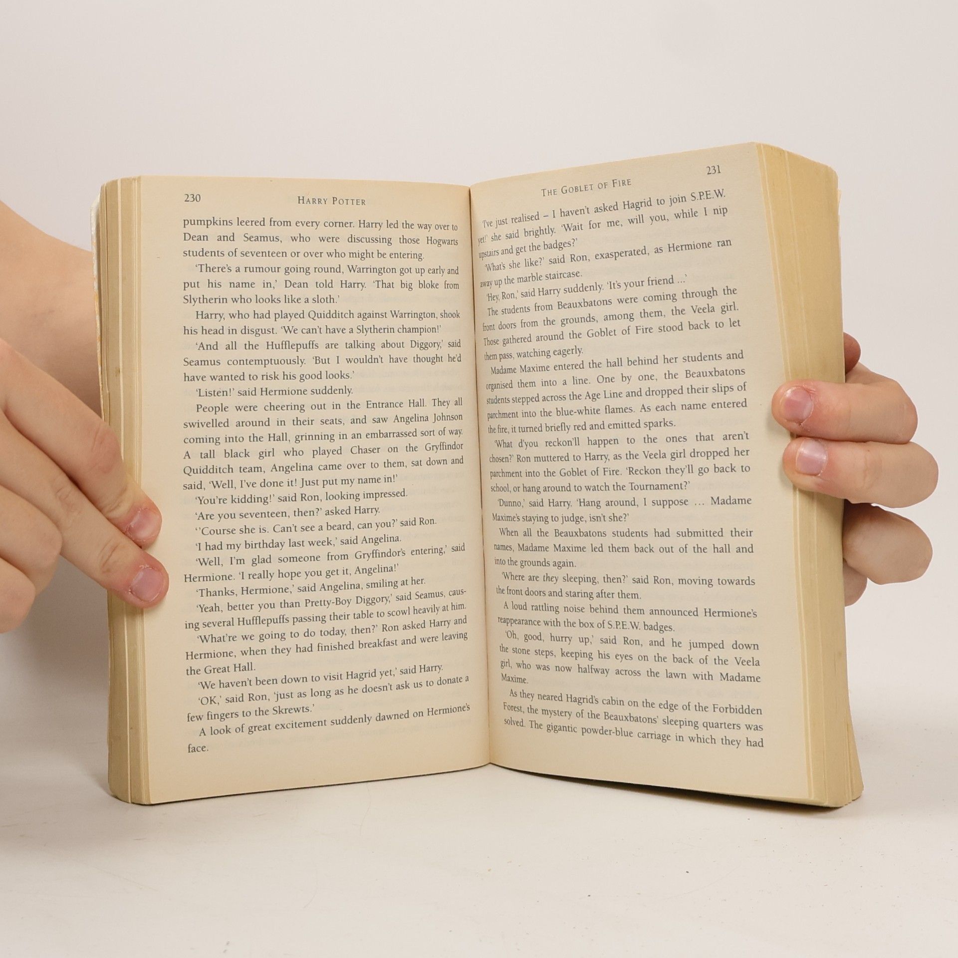 J. K. Rowling Harry Potter and the Goblet of fire