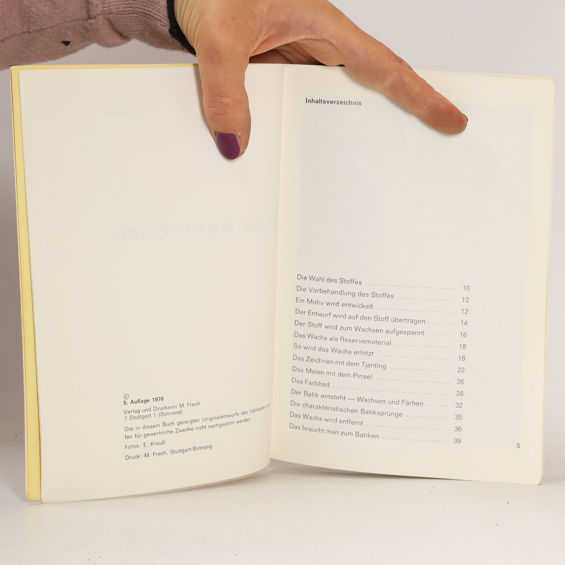 Ernst Mühling Das Batik Buch