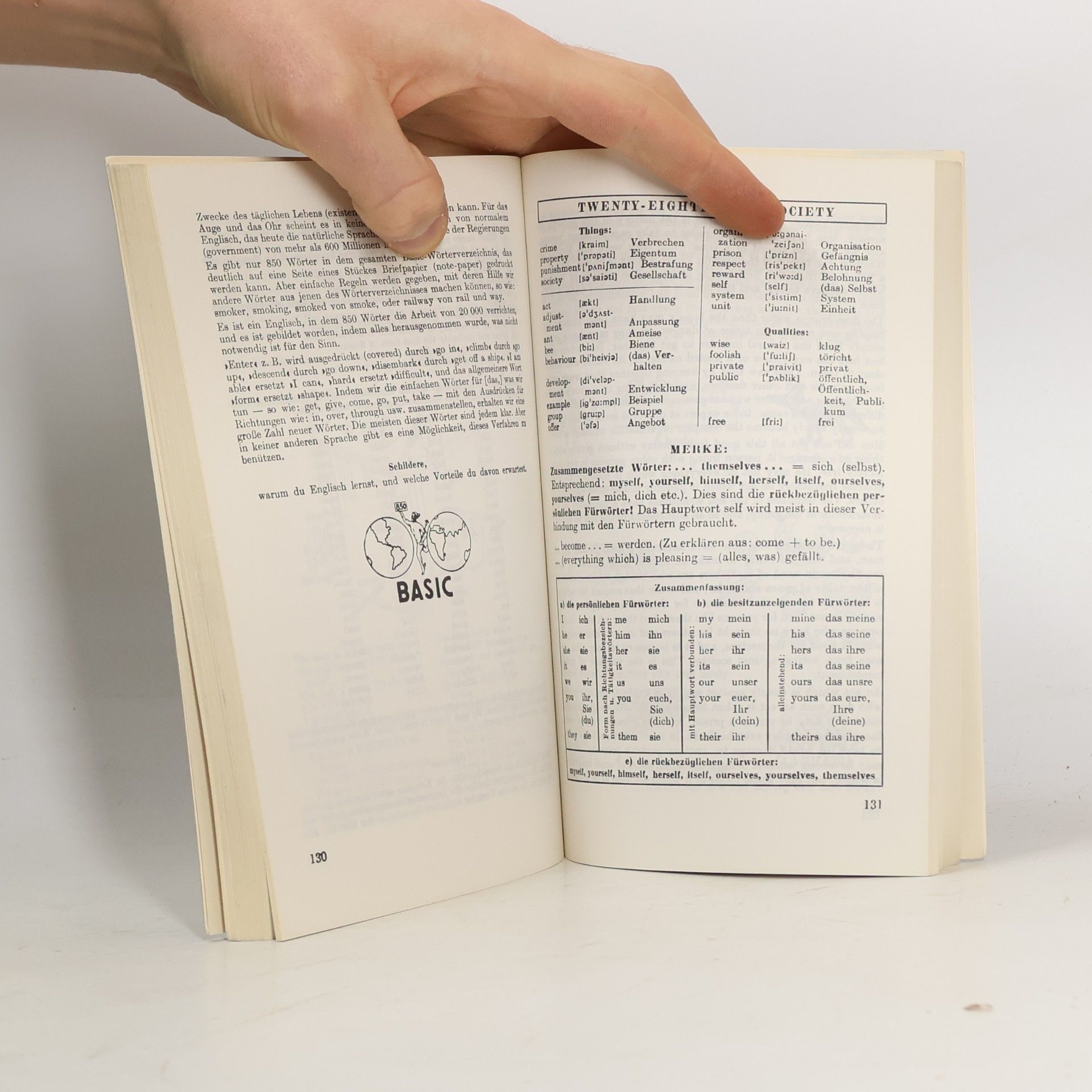 Hans Ewald Kossatz Englisch ohne Ballast : basic English
