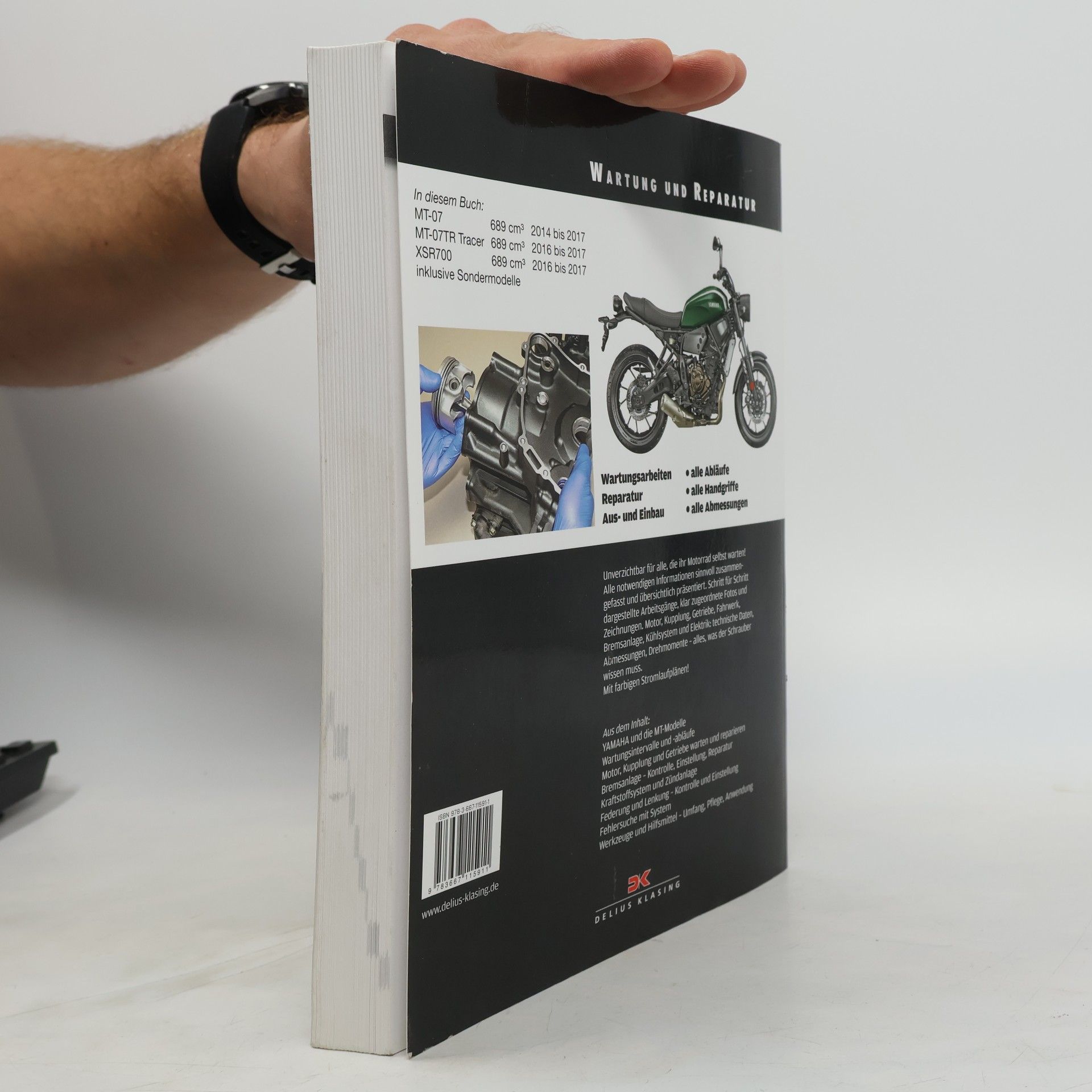 Matthew Coombs Yamaha MT-07, Tracer und XSR700